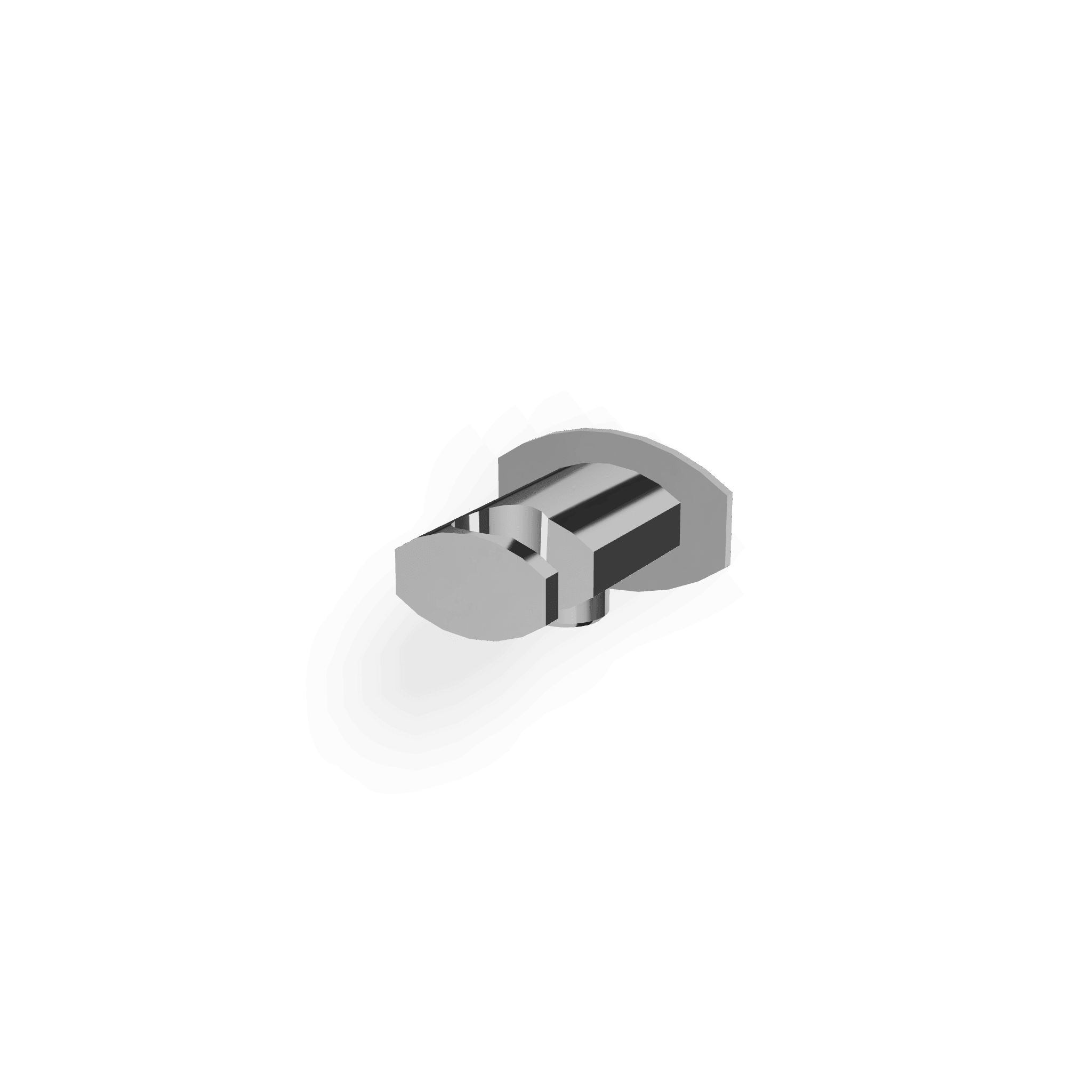 Держатель ручного душа с шланговым подключением