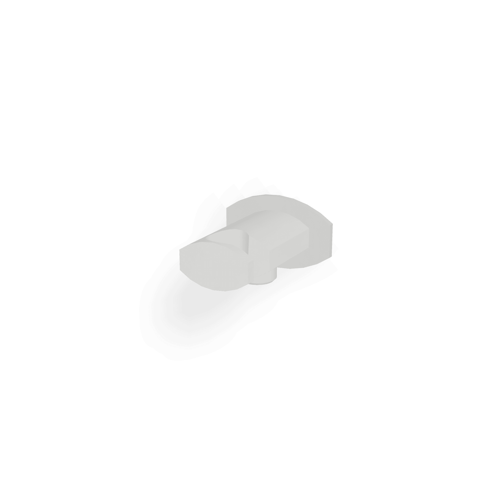 Держатель ручного душа с шланговым подключением