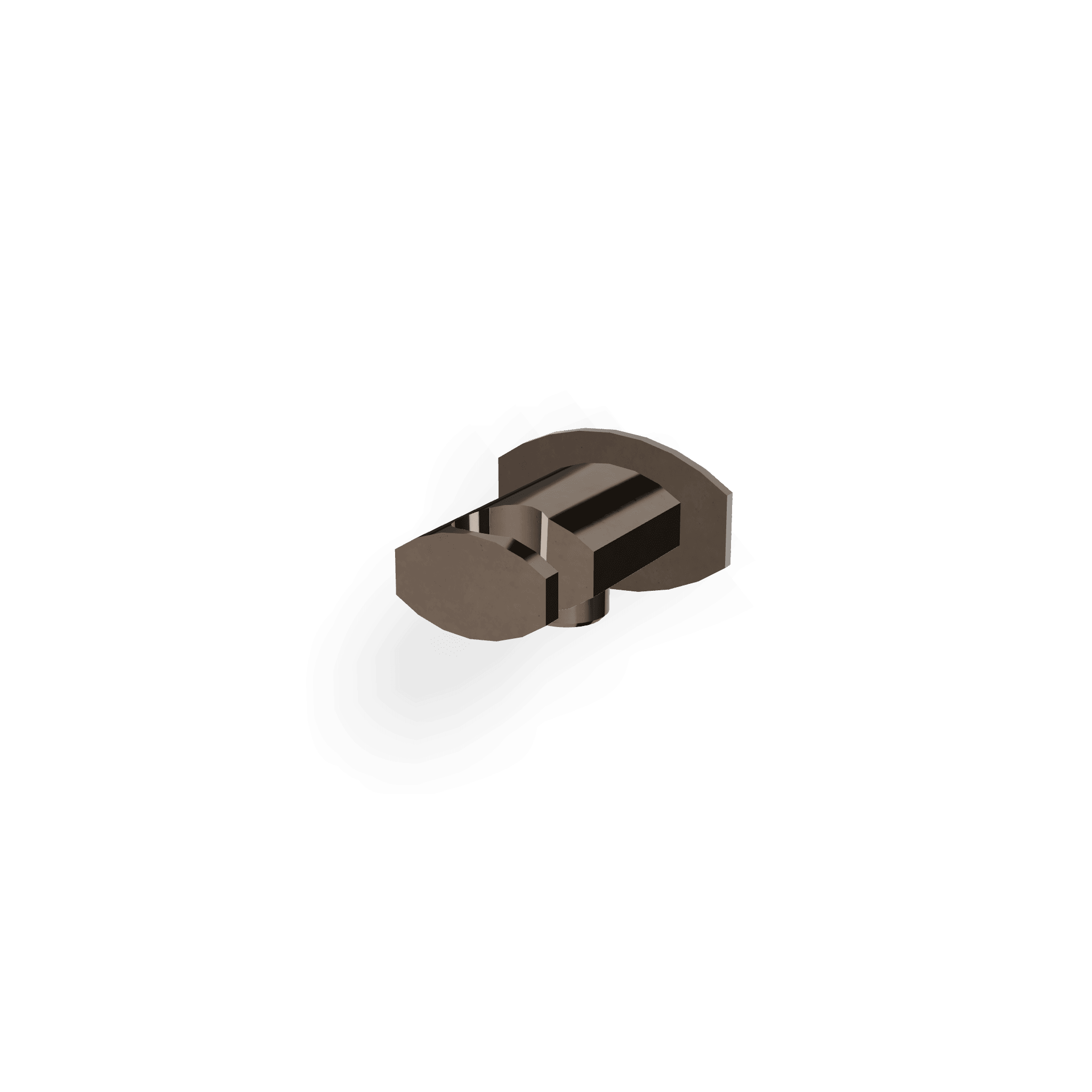 Держатель ручного душа с шланговым подключением