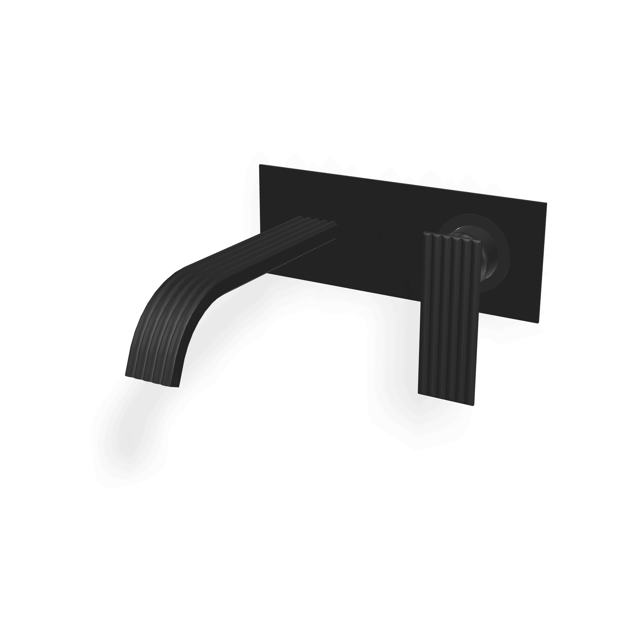 Внешняя часть смесителя для раковины из стены 182 мм Ios