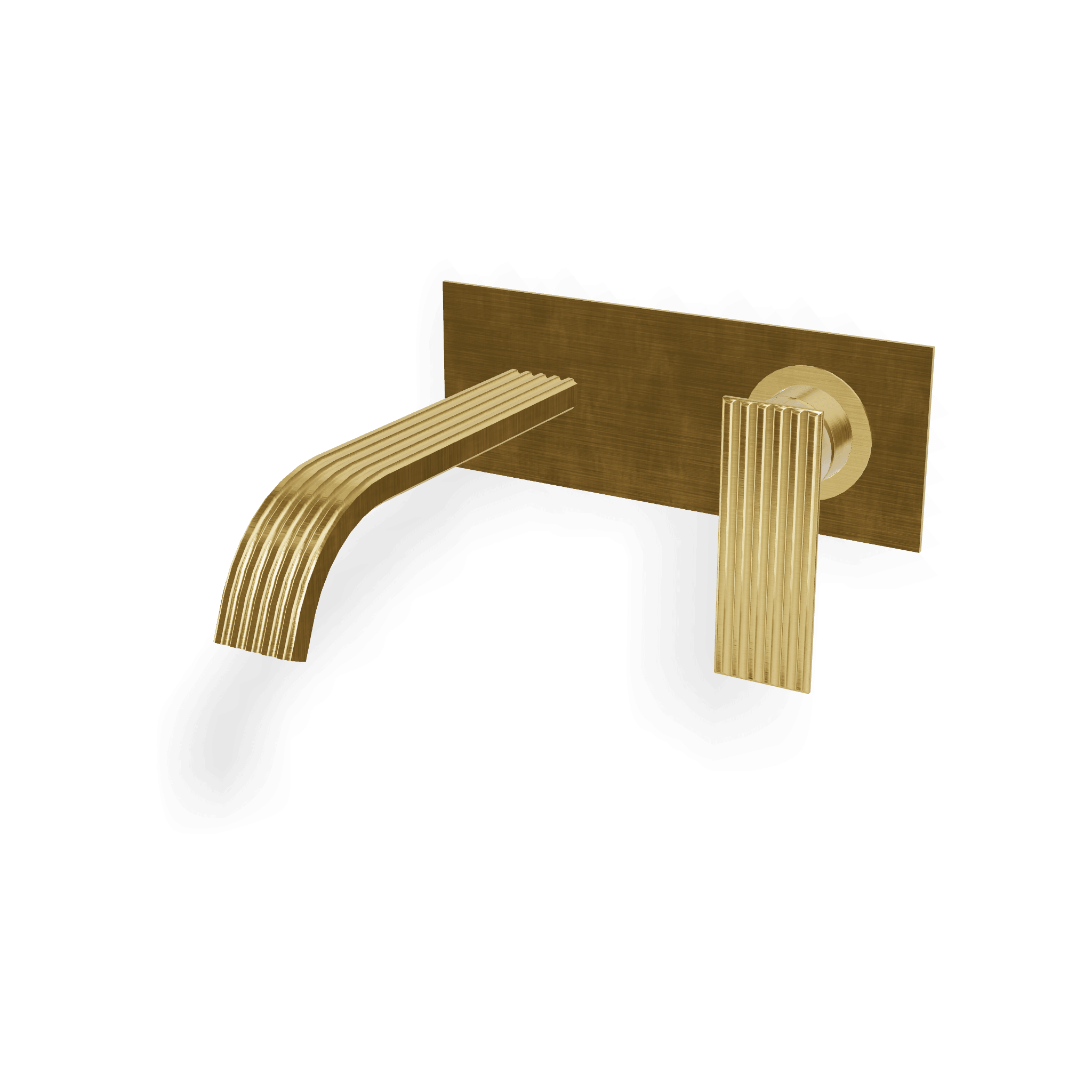 Внешняя часть смесителя для раковины из стены 182 мм Ios