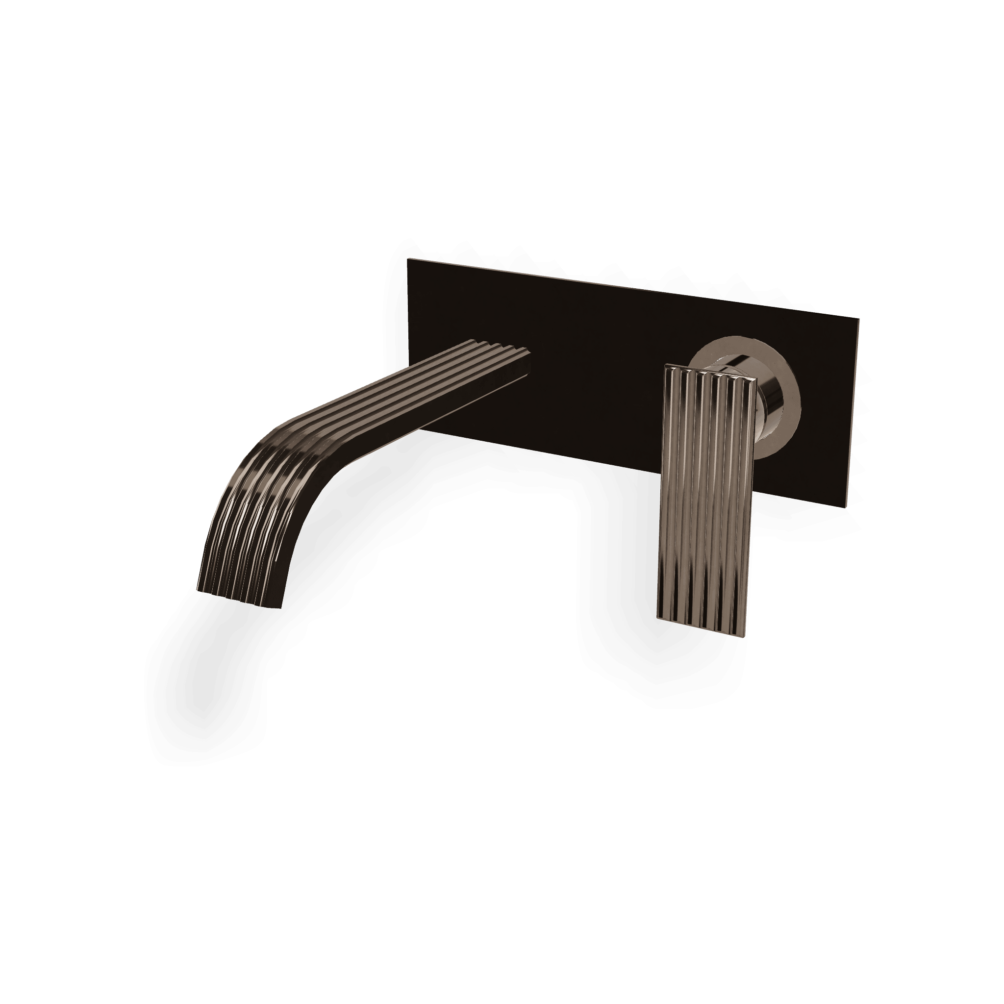 Внешняя часть смесителя для раковины из стены 182 мм Ios