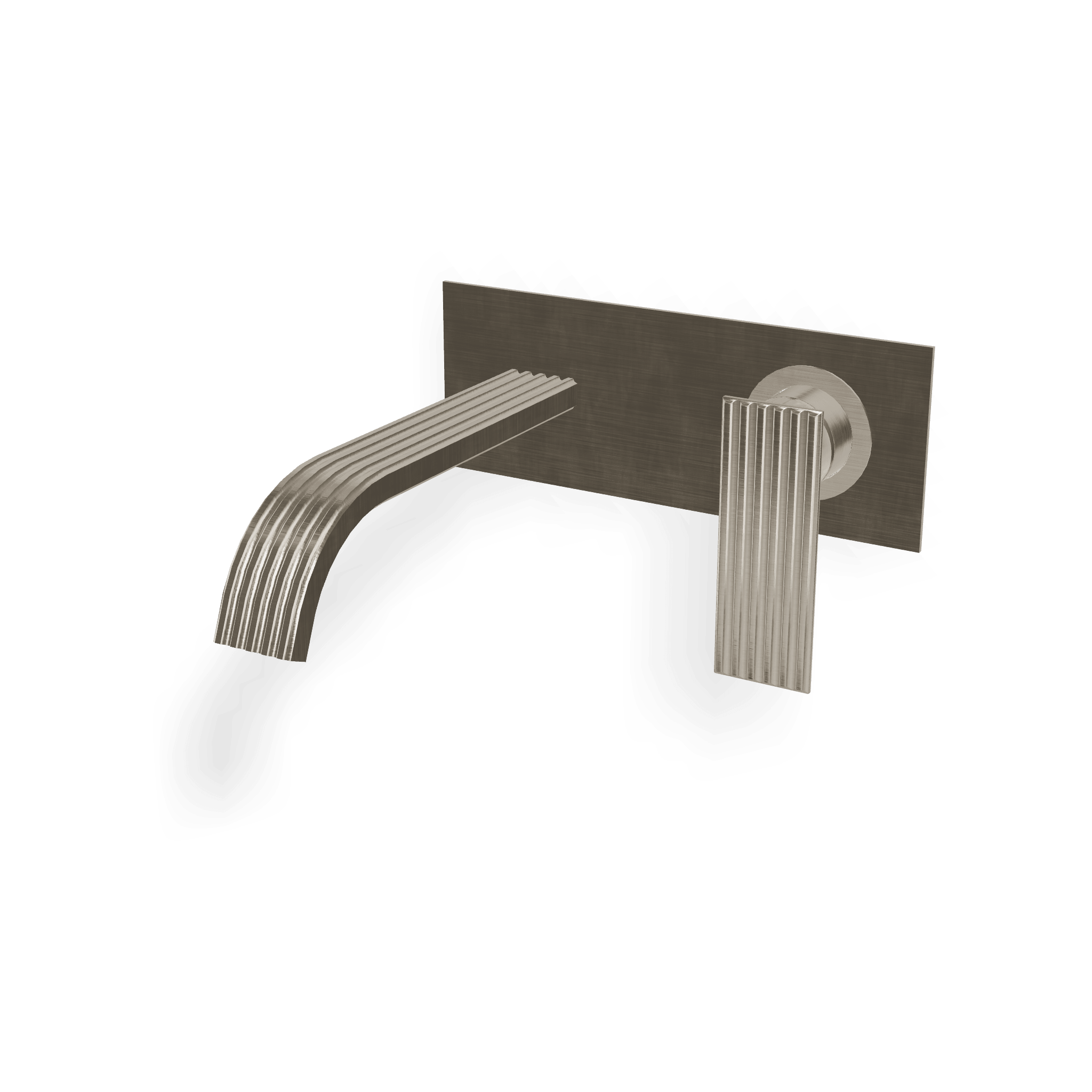 Внешняя часть смесителя для раковины из стены 182 мм Ios