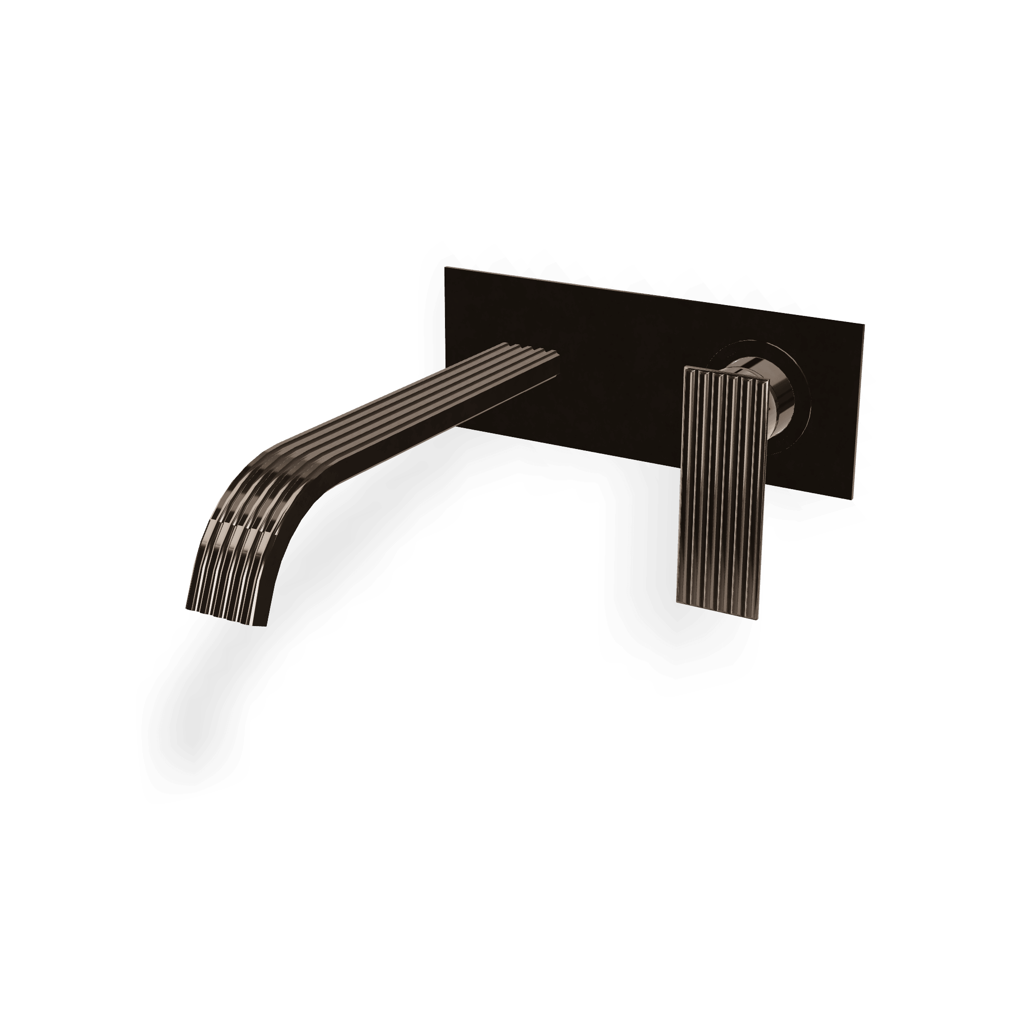 Внешняя часть смесителя для раковины из стены 222 мм Ios