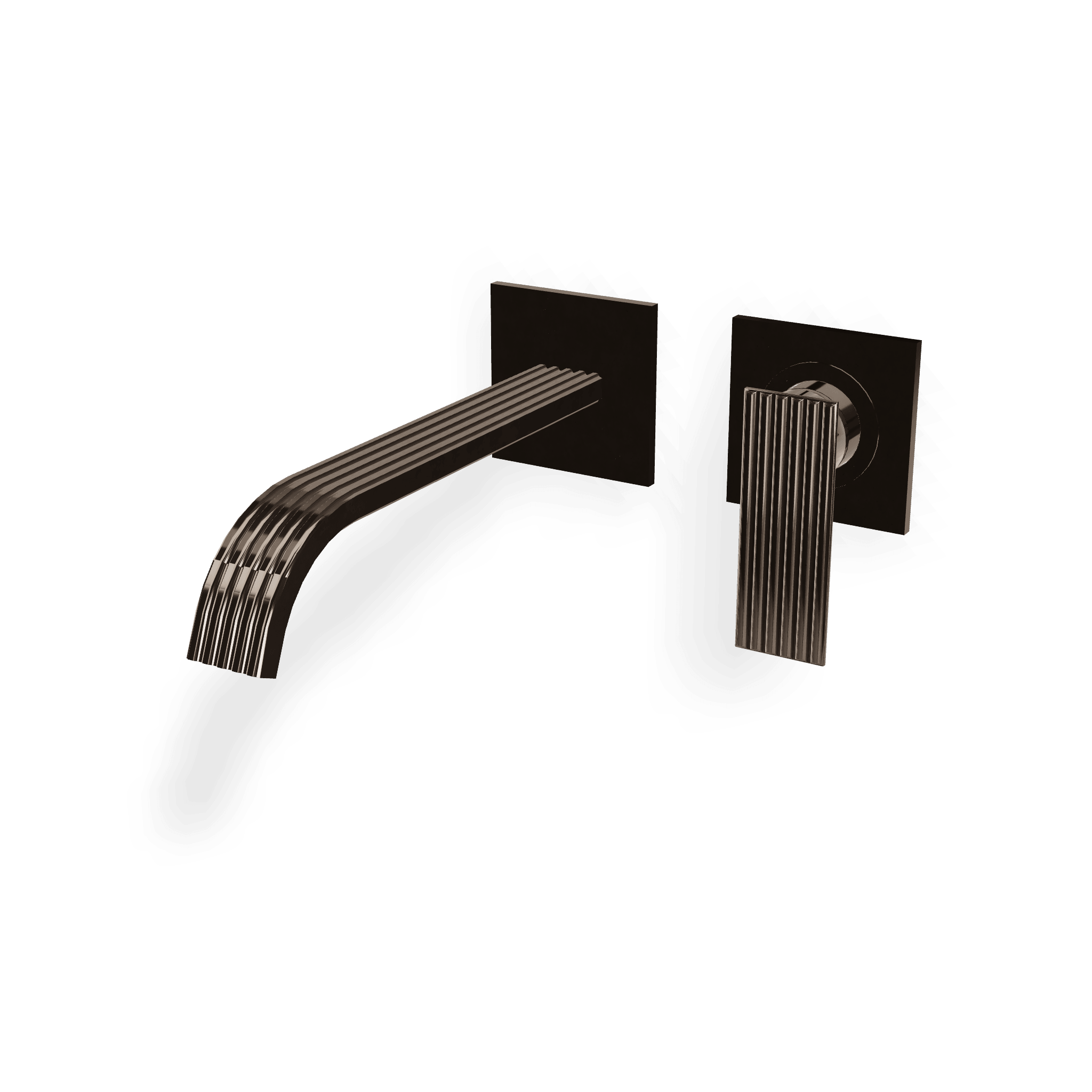 Внешняя часть смесителя для раковины из стены 225 мм Ios