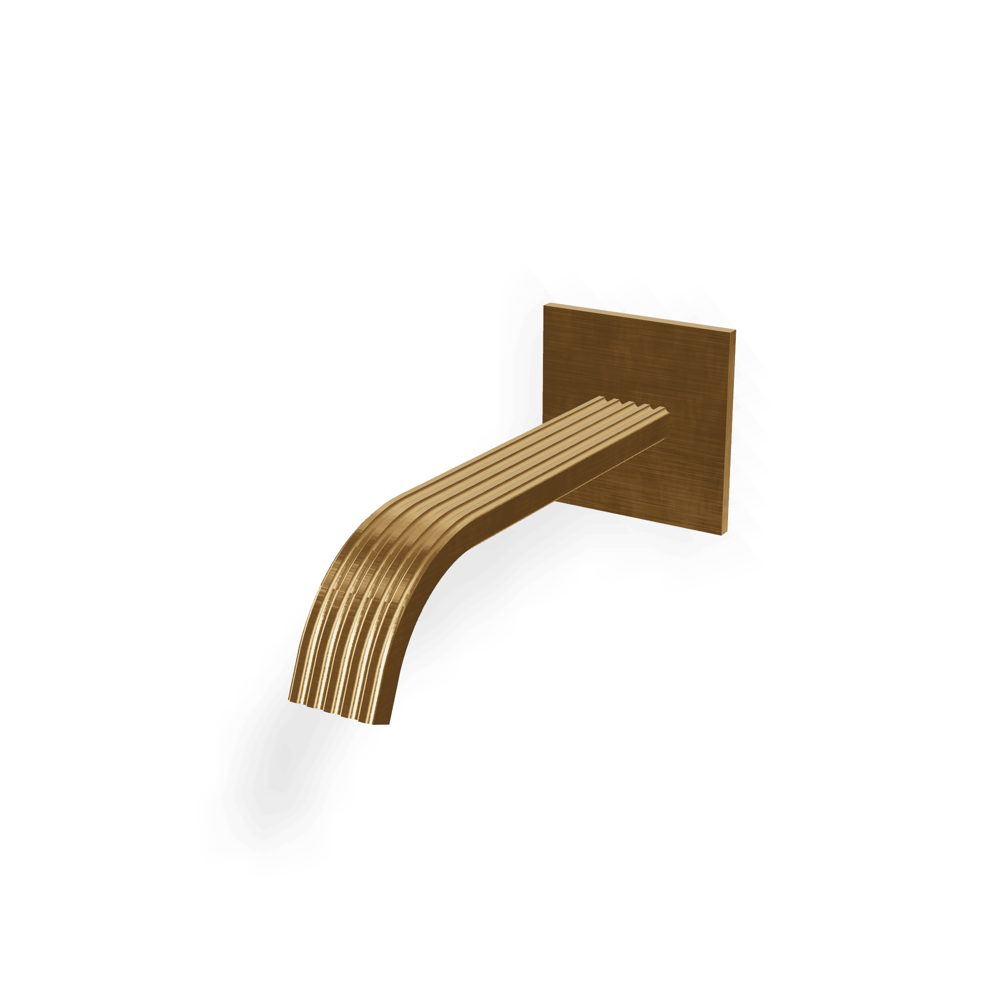 Излив для раковины настенный 185 мм Ios