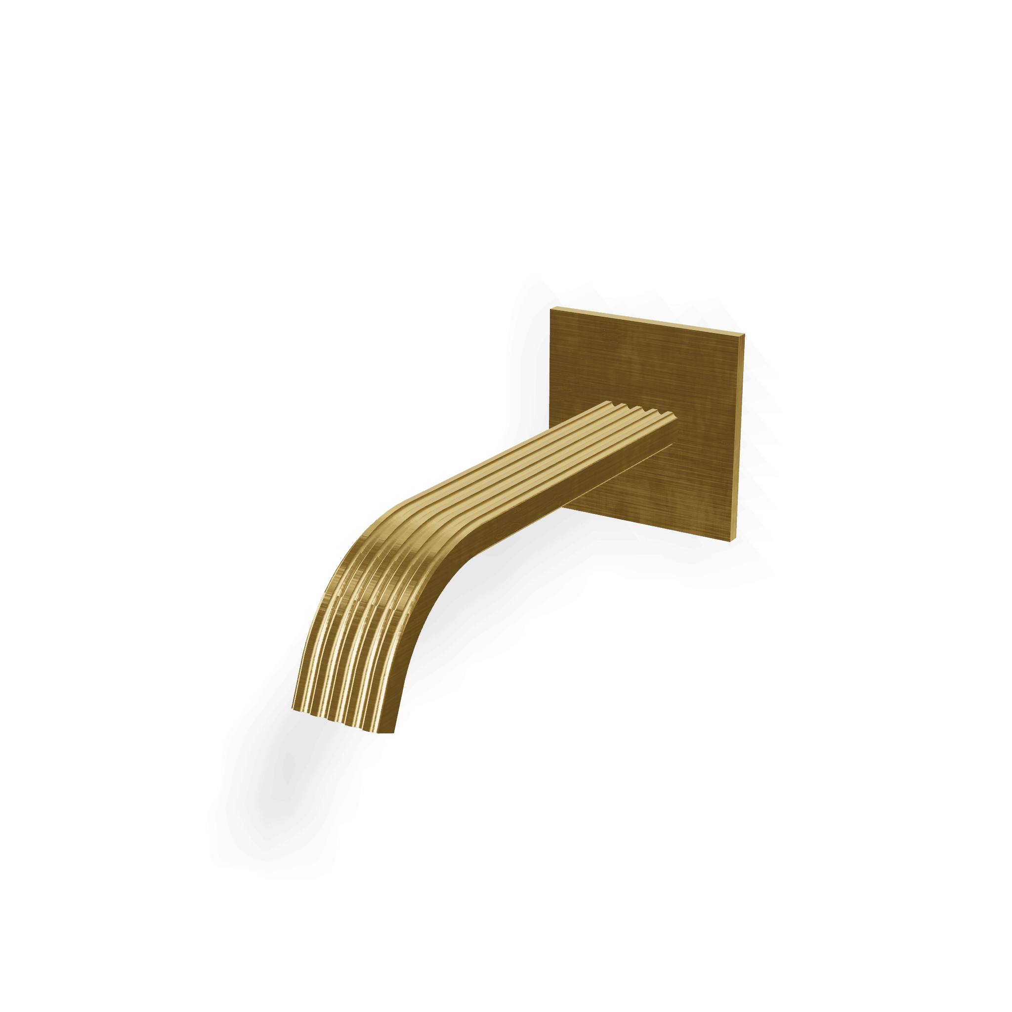 Излив для раковины настенный 185 мм Ios