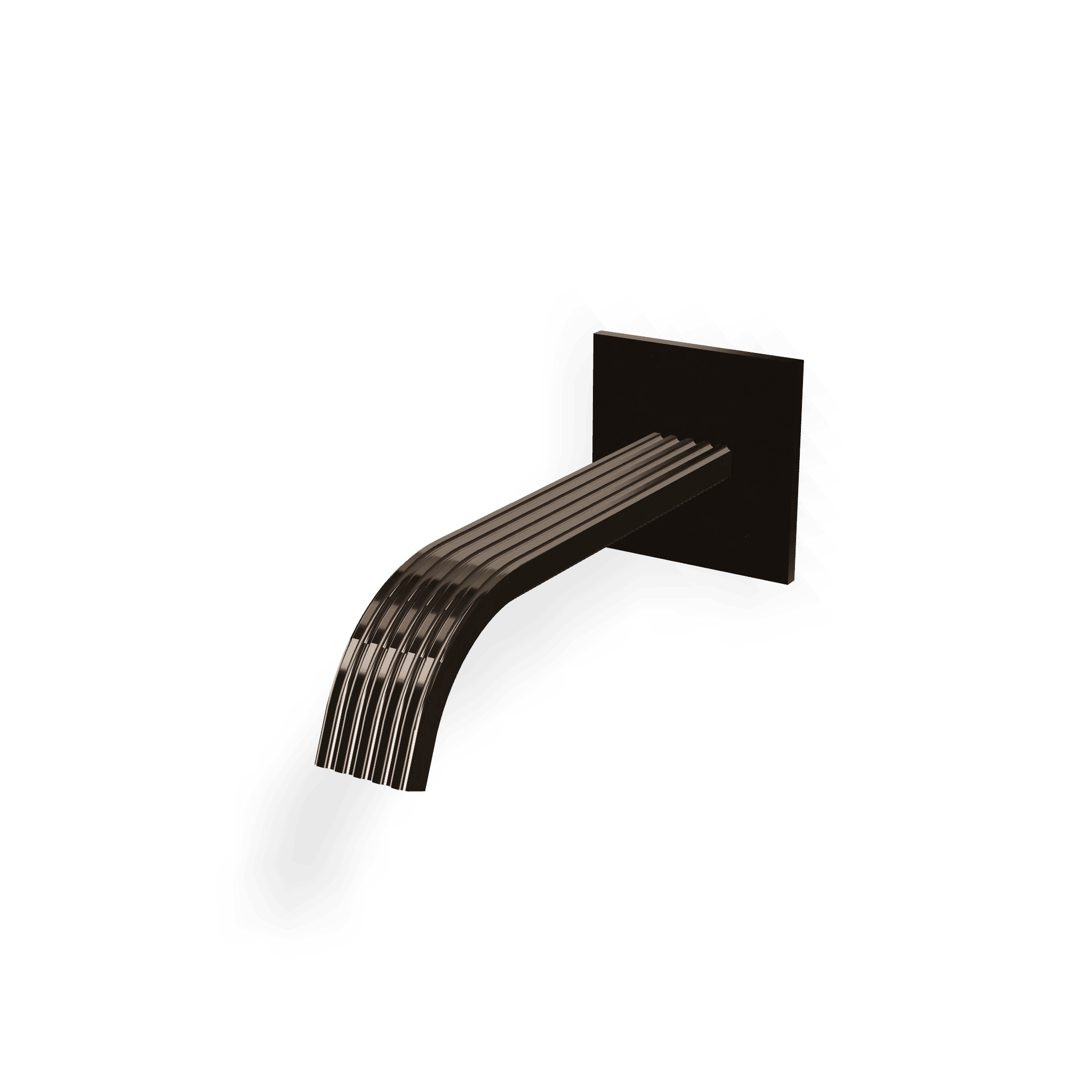 Излив для раковины настенный 185 мм Ios