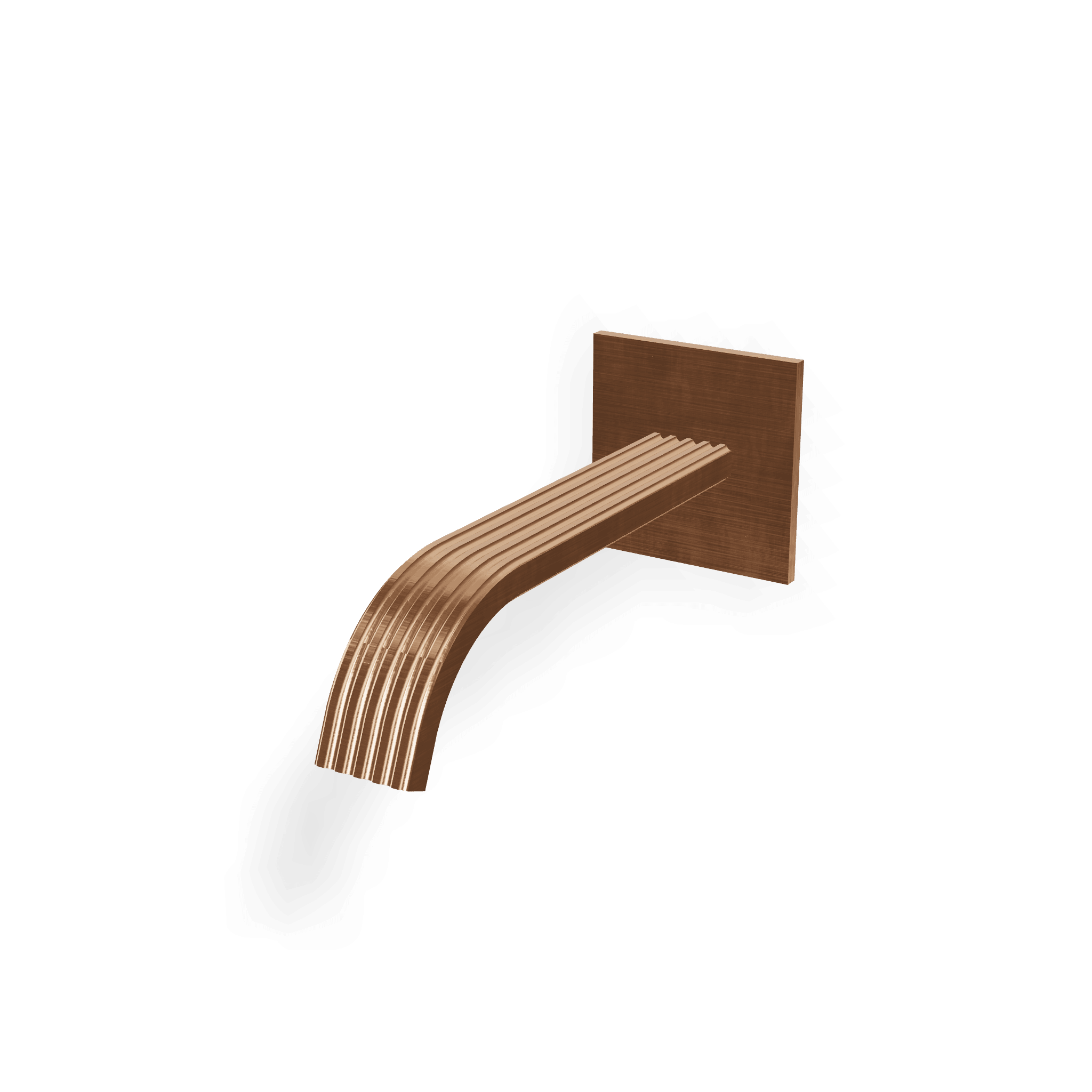 Излив для раковины настенный 185 мм Ios