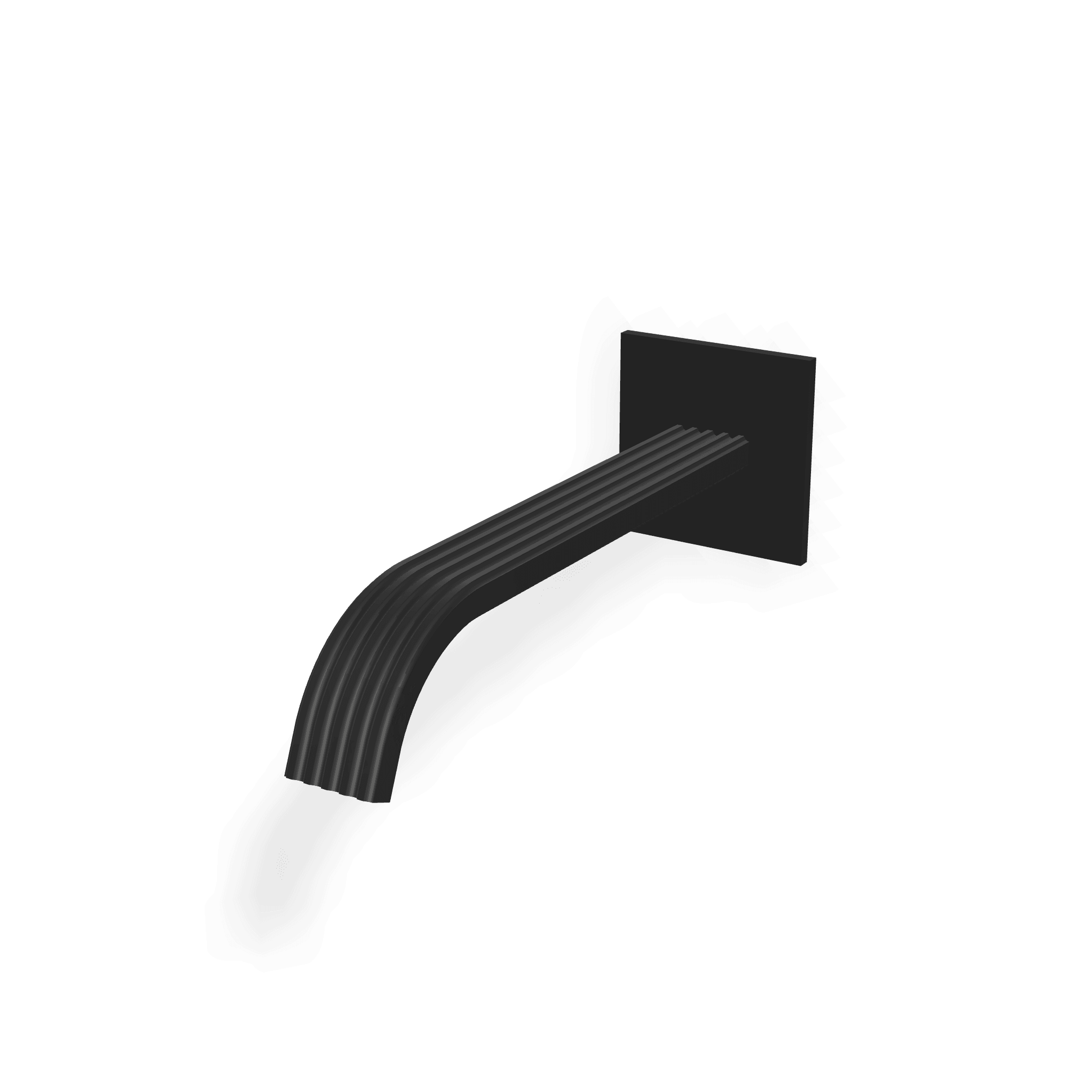 Излив для раковины настенный 225 мм Ios