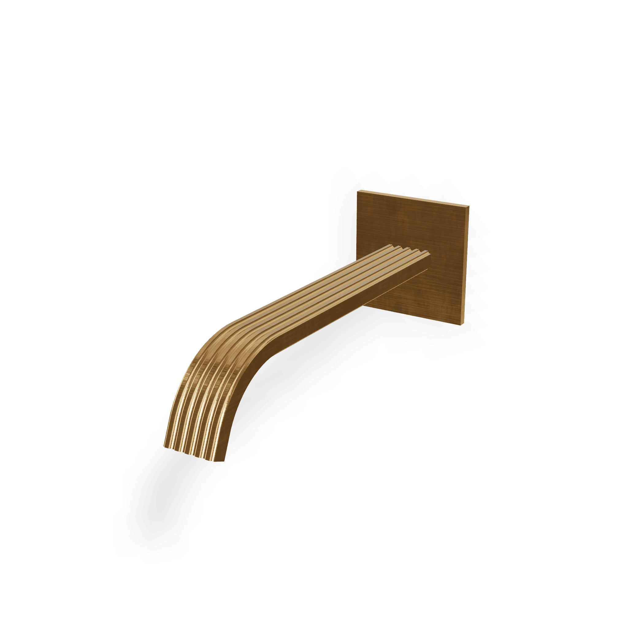 Излив для раковины настенный 225 мм Ios