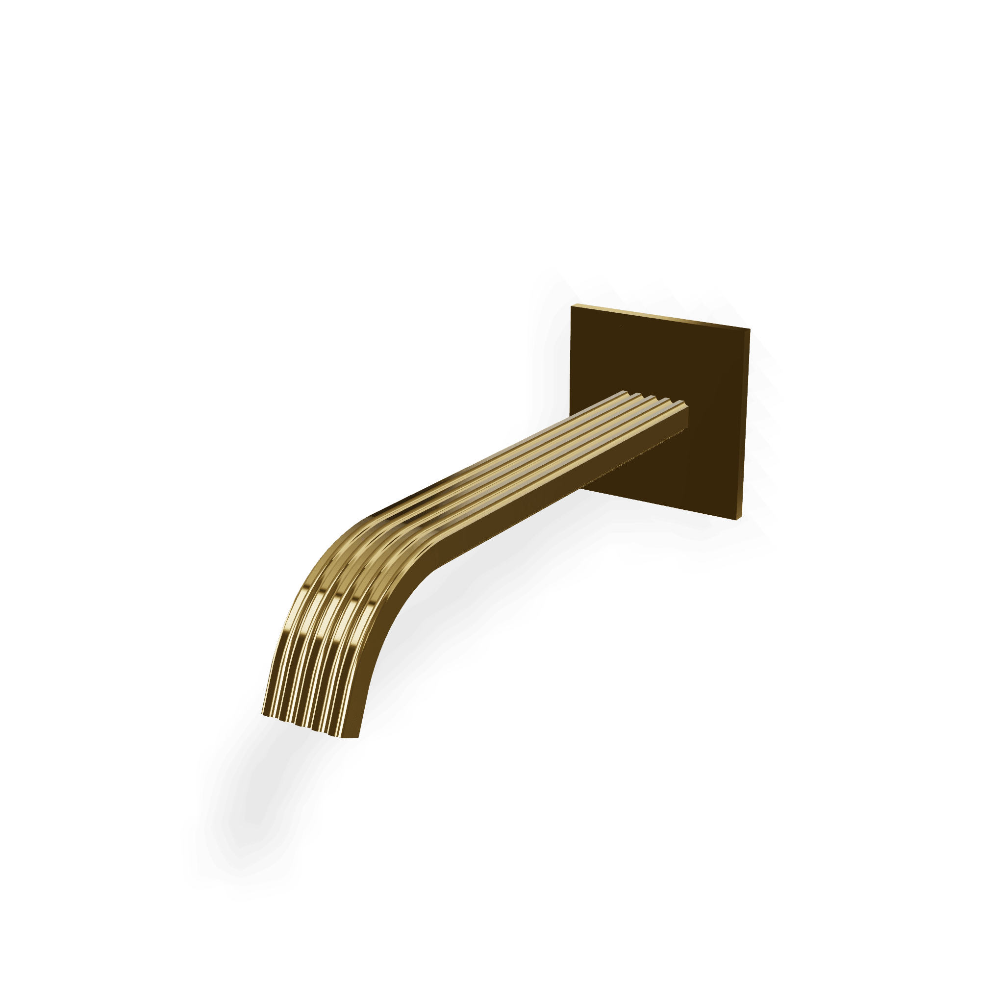 Излив для раковины настенный 225 мм Ios