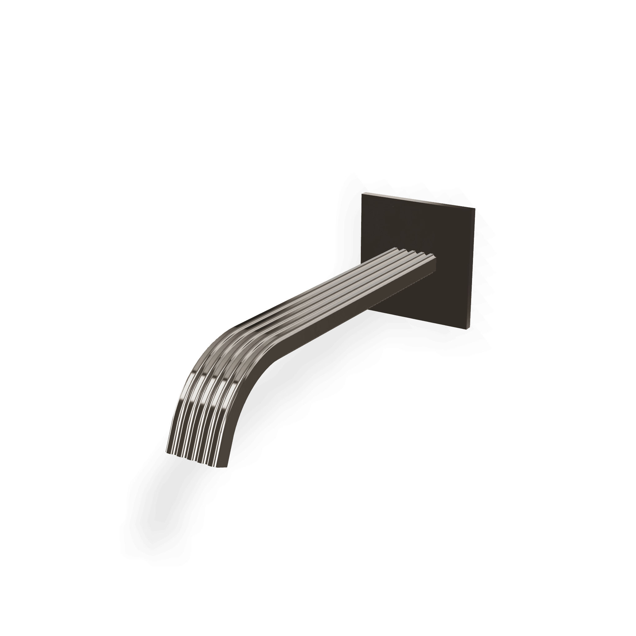 Излив для раковины настенный 225 мм Ios