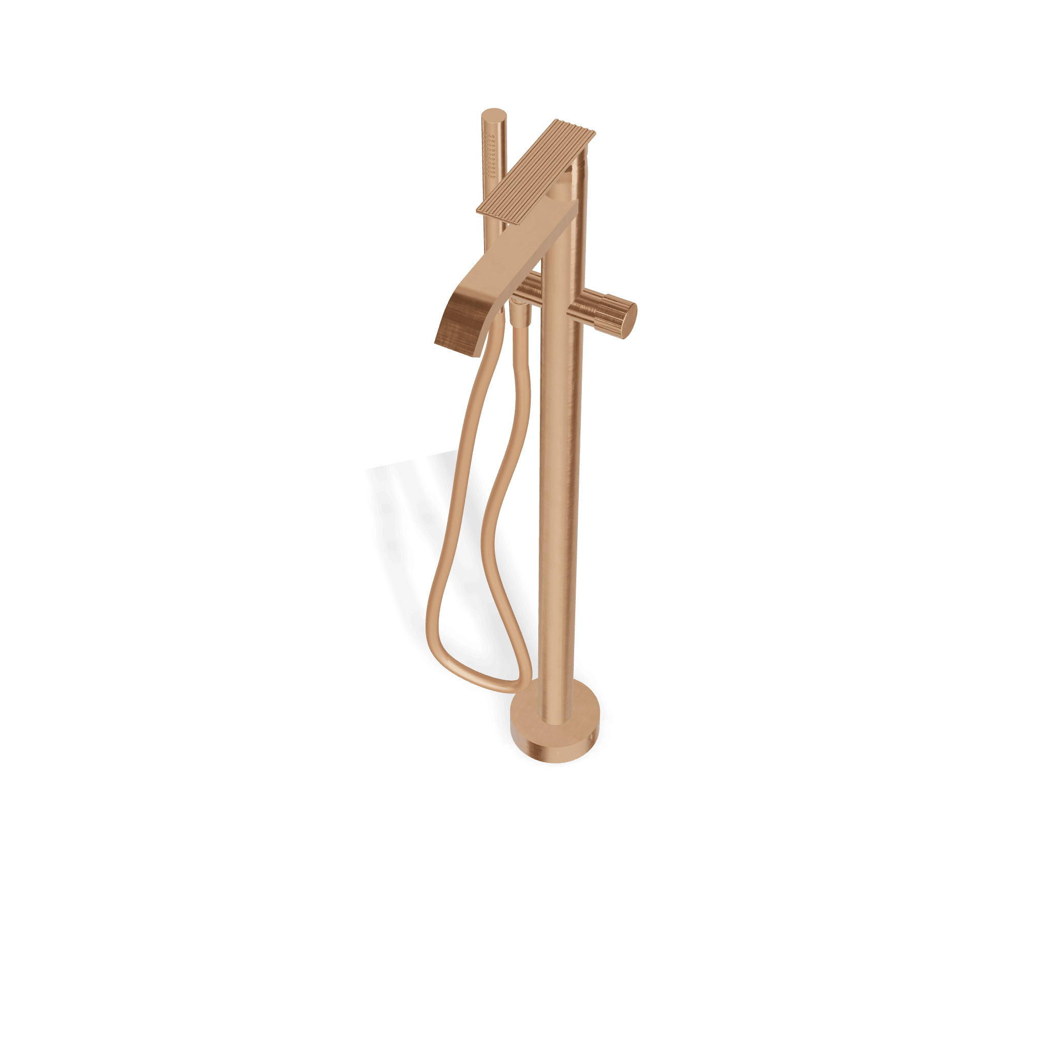 Внешняя часть напольного смесителя для ванны Ios