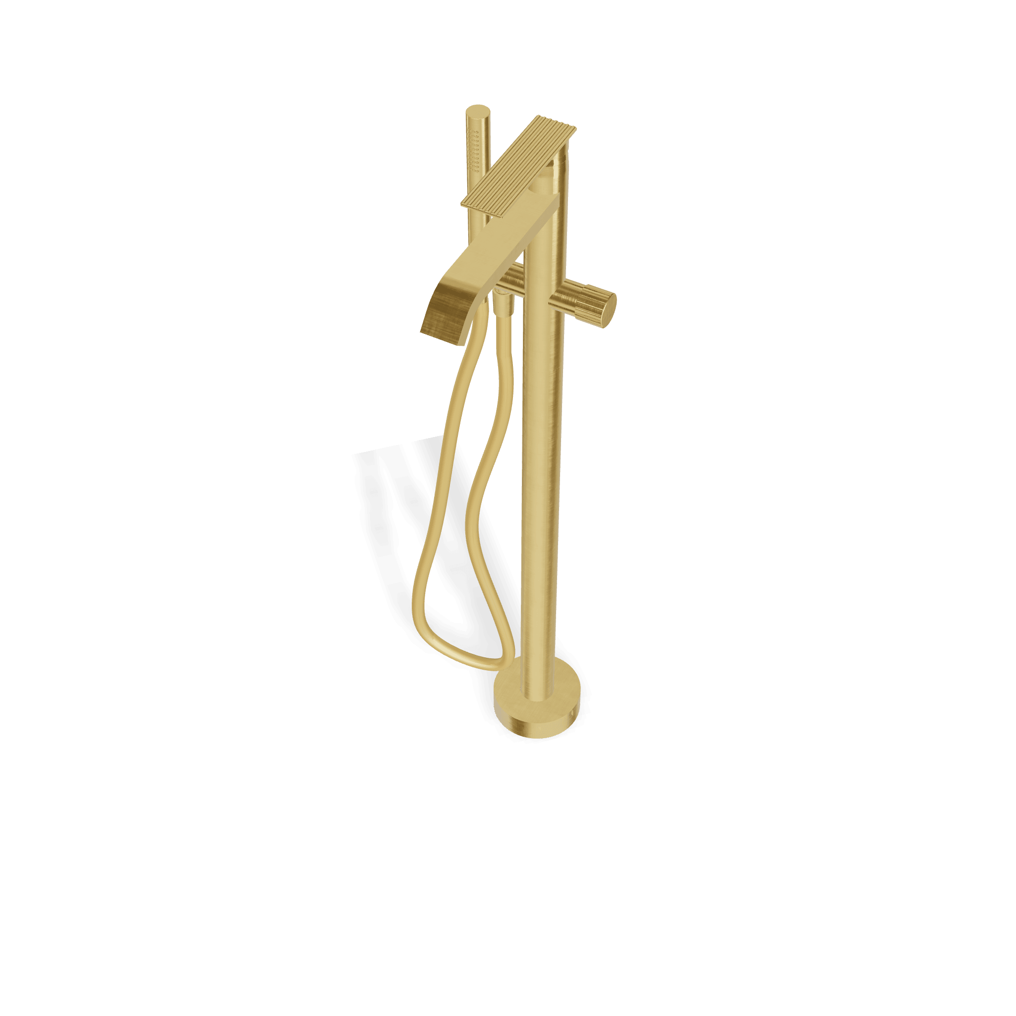 Внешняя часть напольного смесителя для ванны Ios