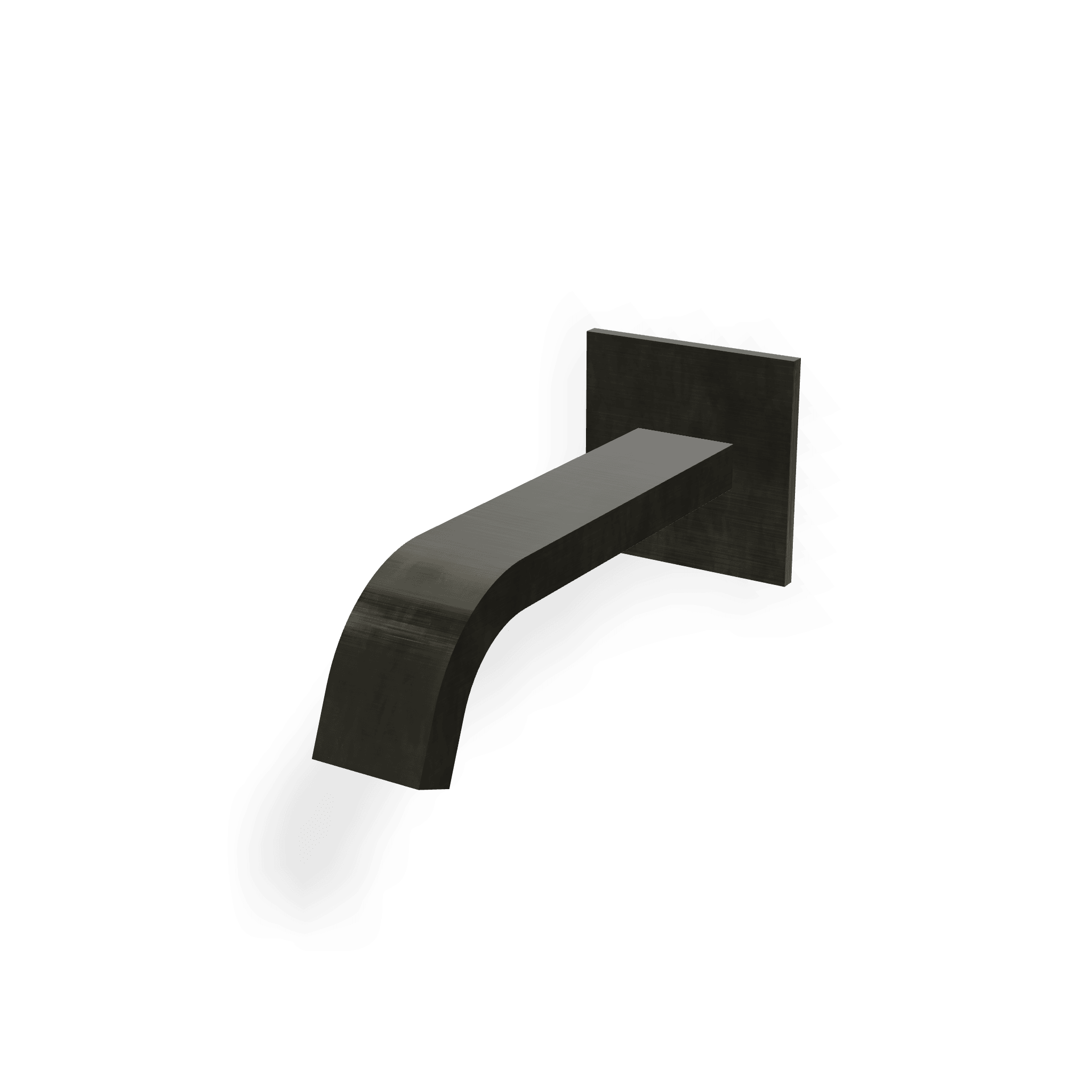 Излив для ванны настенный 175 мм Ios