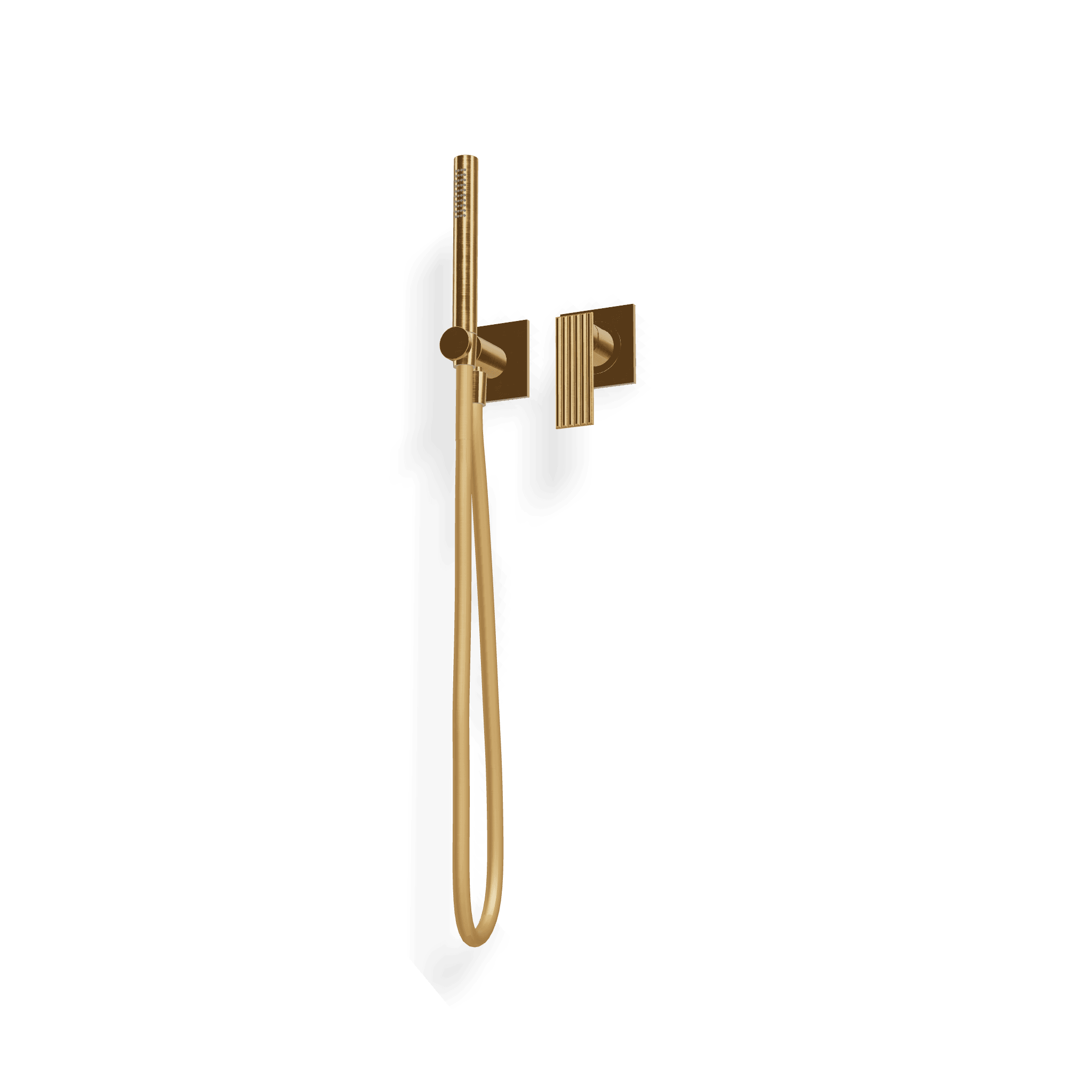 Внешняя часть смесителя с душевым комплектом Ios