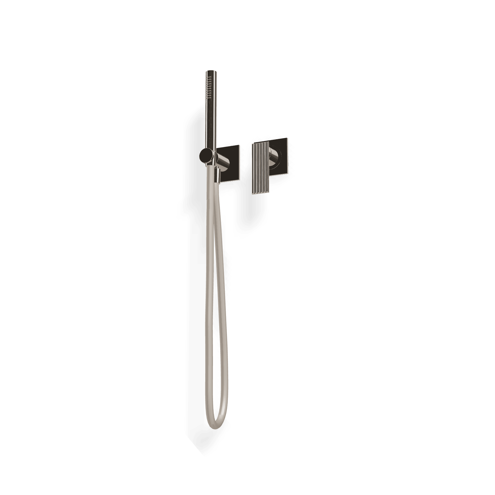 Внешняя часть смесителя с душевым комплектом Ios