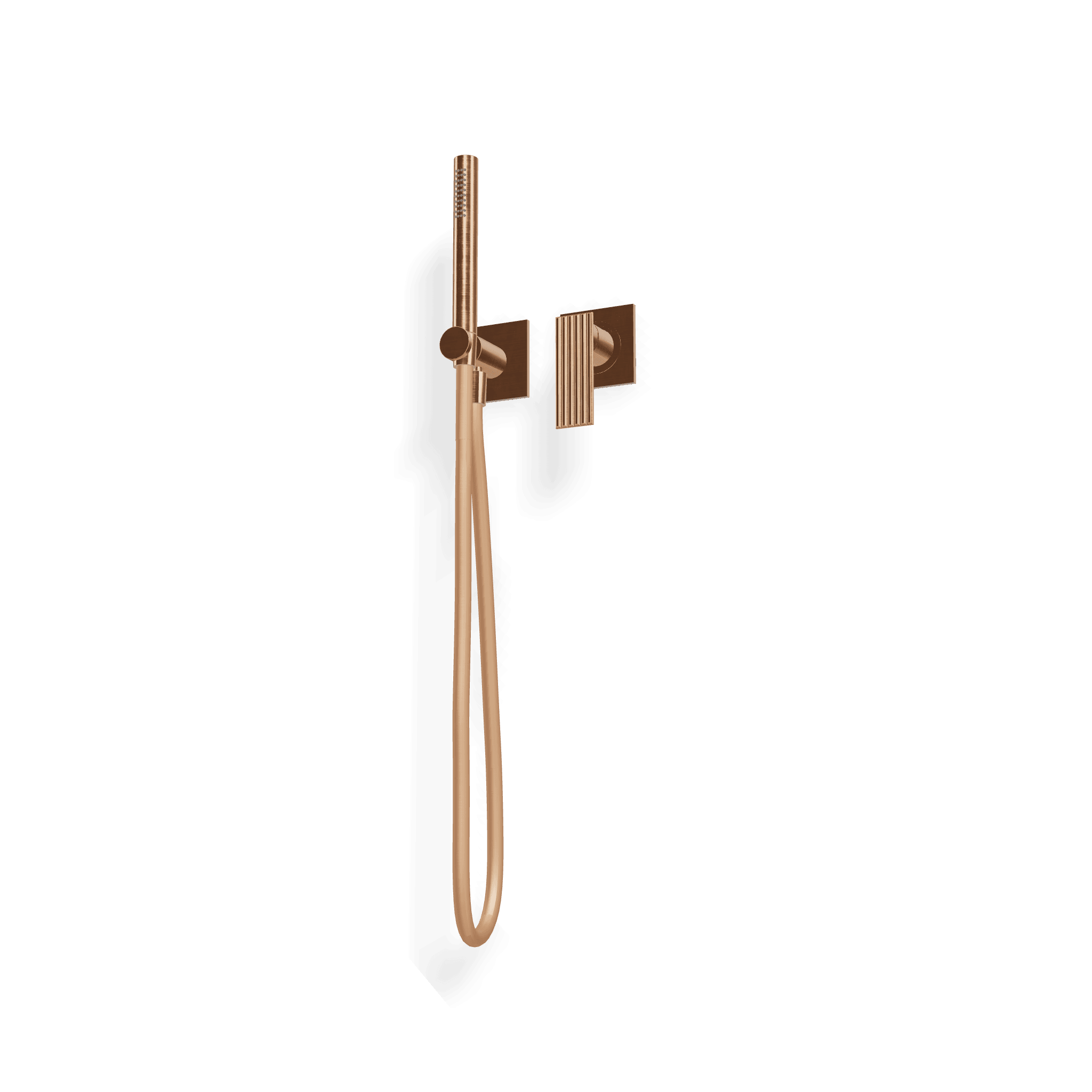 Внешняя часть смесителя с душевым комплектом Ios