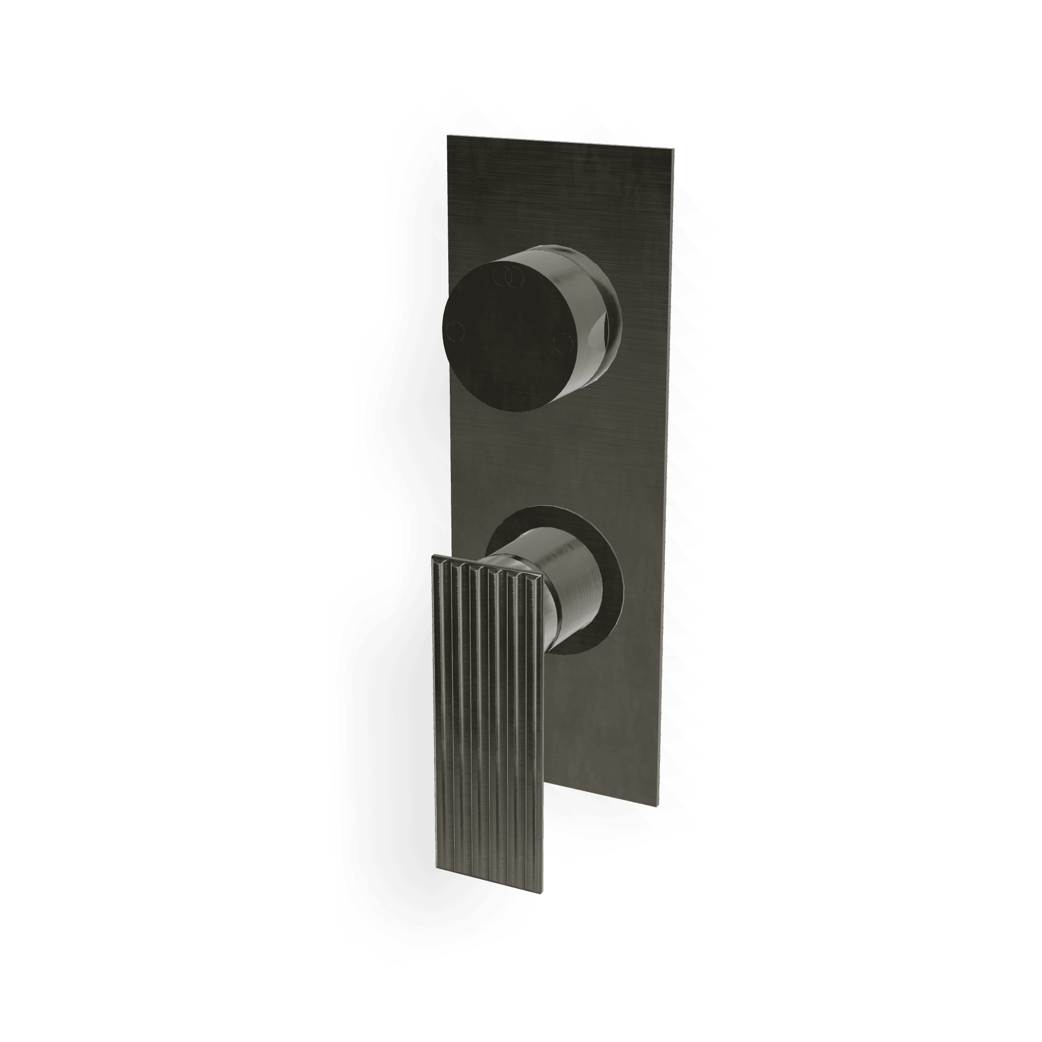 Внешняя часть смесителя для душа на 2 потребителя Ios