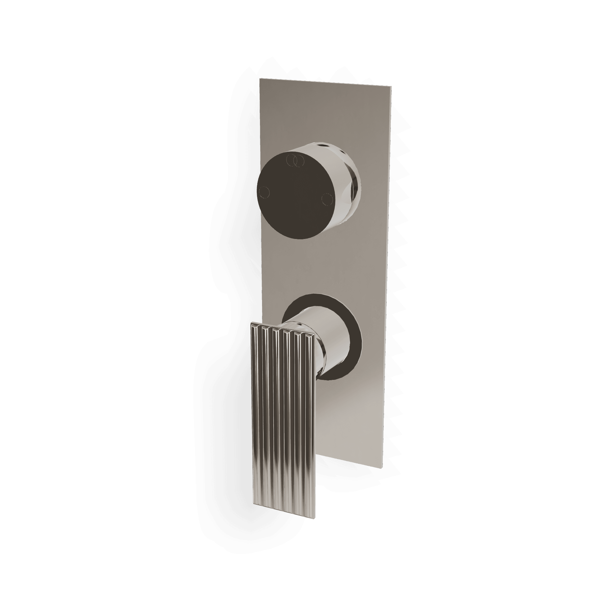 Внешняя часть смесителя для душа на 2 потребителя Ios