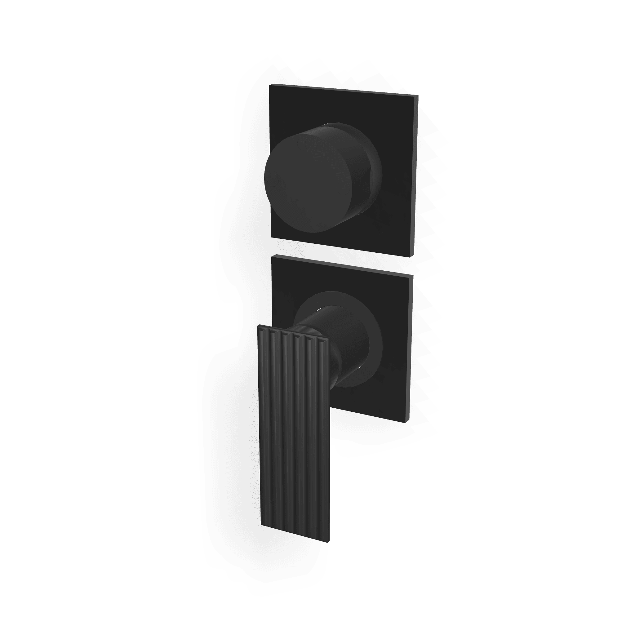 Внешняя часть смесителя для душа на 2 потребителя Ios