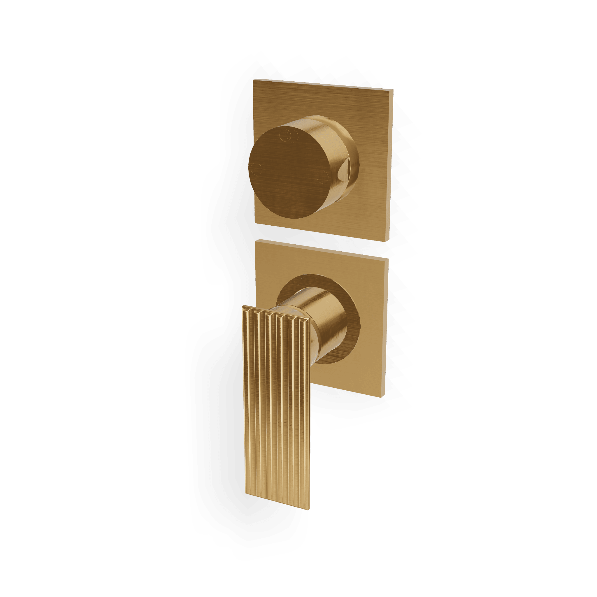 Внешняя часть смесителя для душа на 2 потребителя Ios