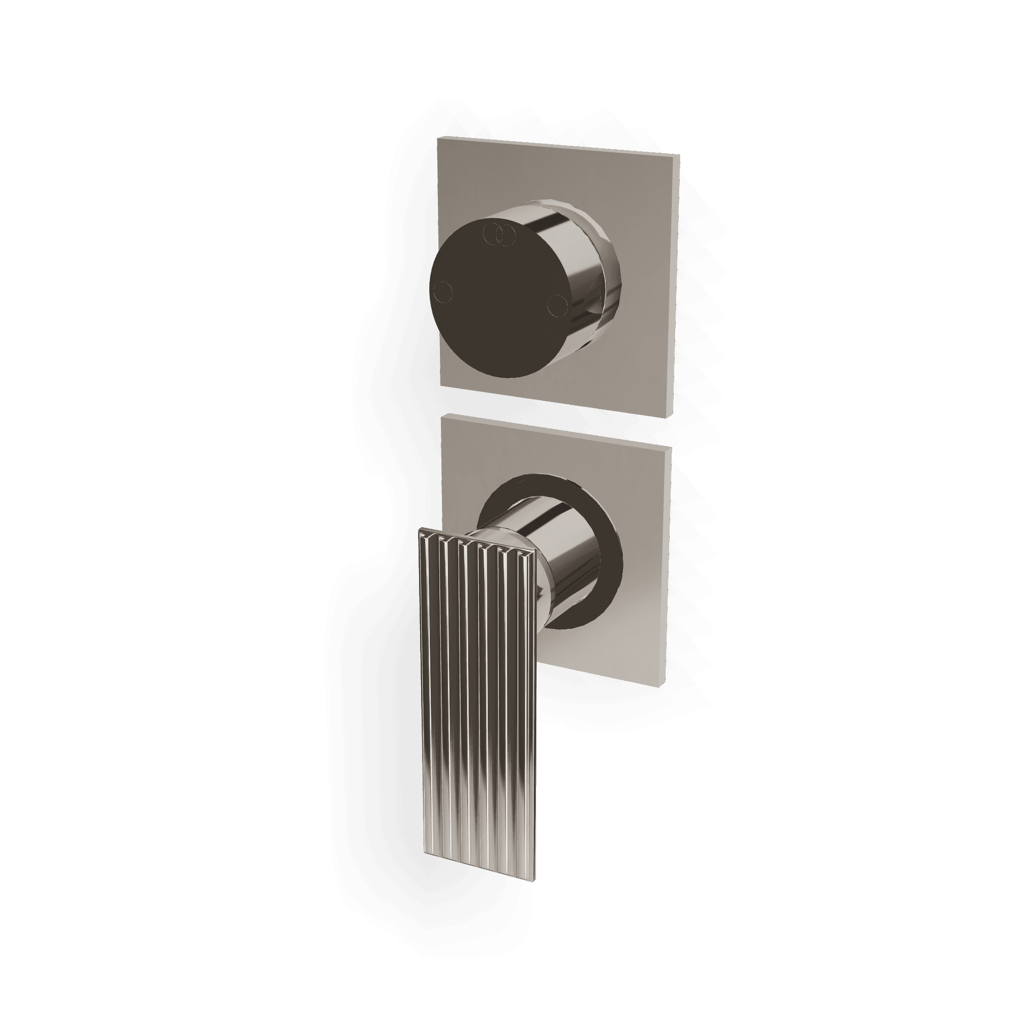 Внешняя часть смесителя для душа на 2 потребителя Ios