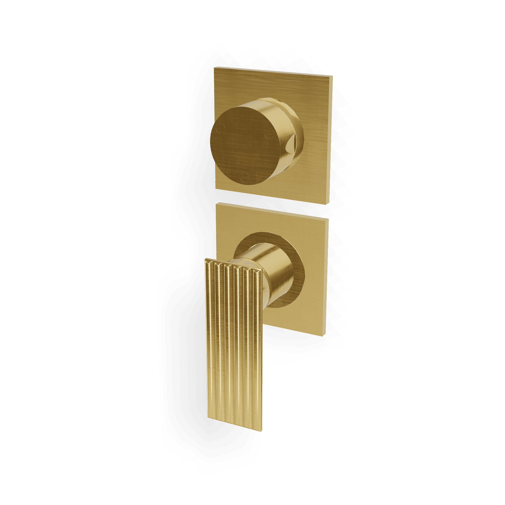 Внешняя часть смесителя для душа на 3 потребителя Ios