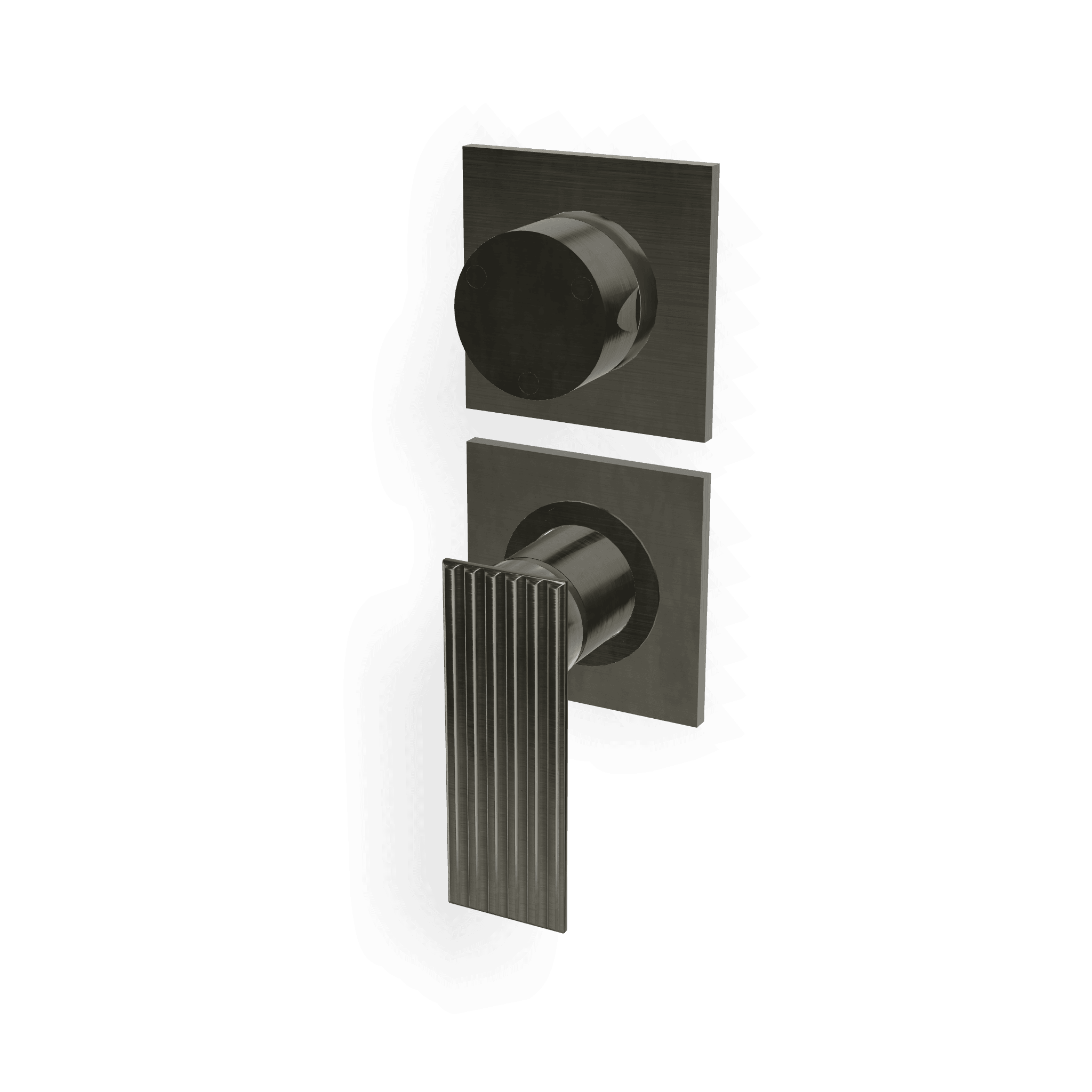 Внешняя часть смесителя для душа на 3 потребителя Ios