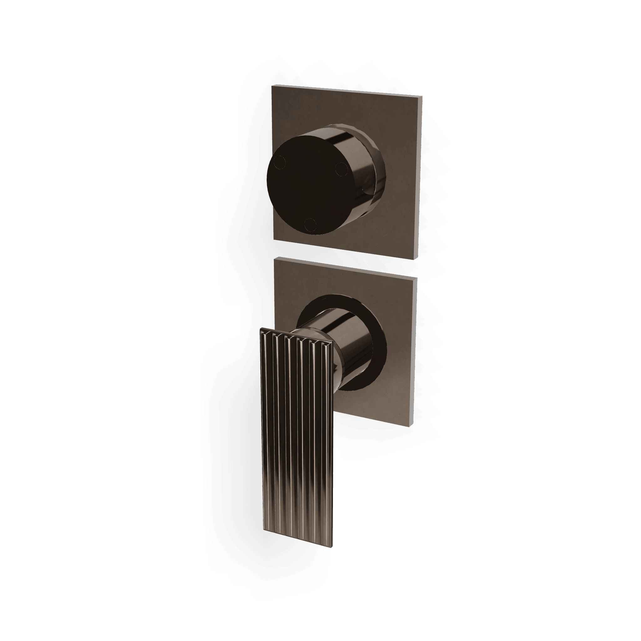 Внешняя часть смесителя для душа на 3 потребителя Ios