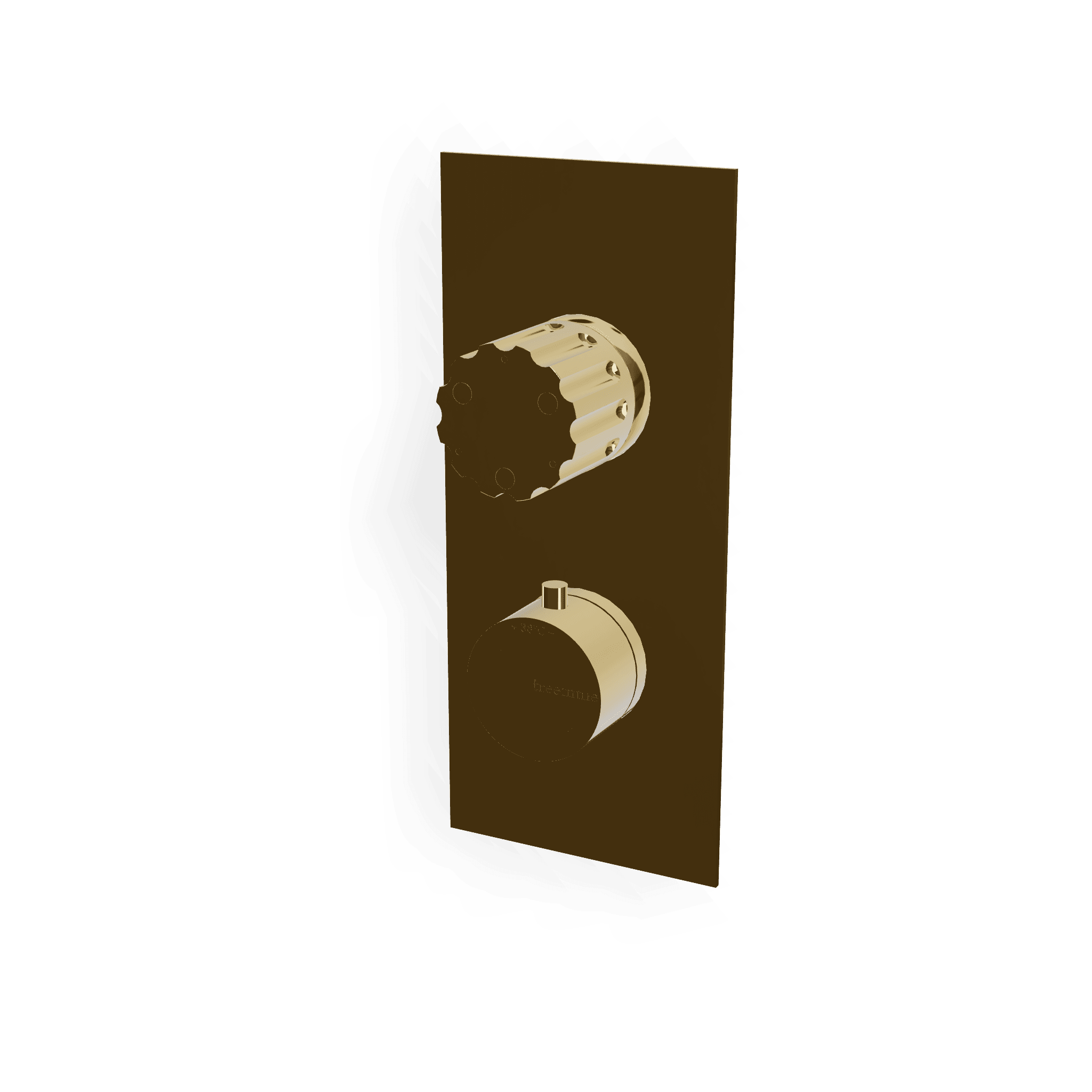 Внешняя часть термостатического смесителя на 3 потребителя Ios