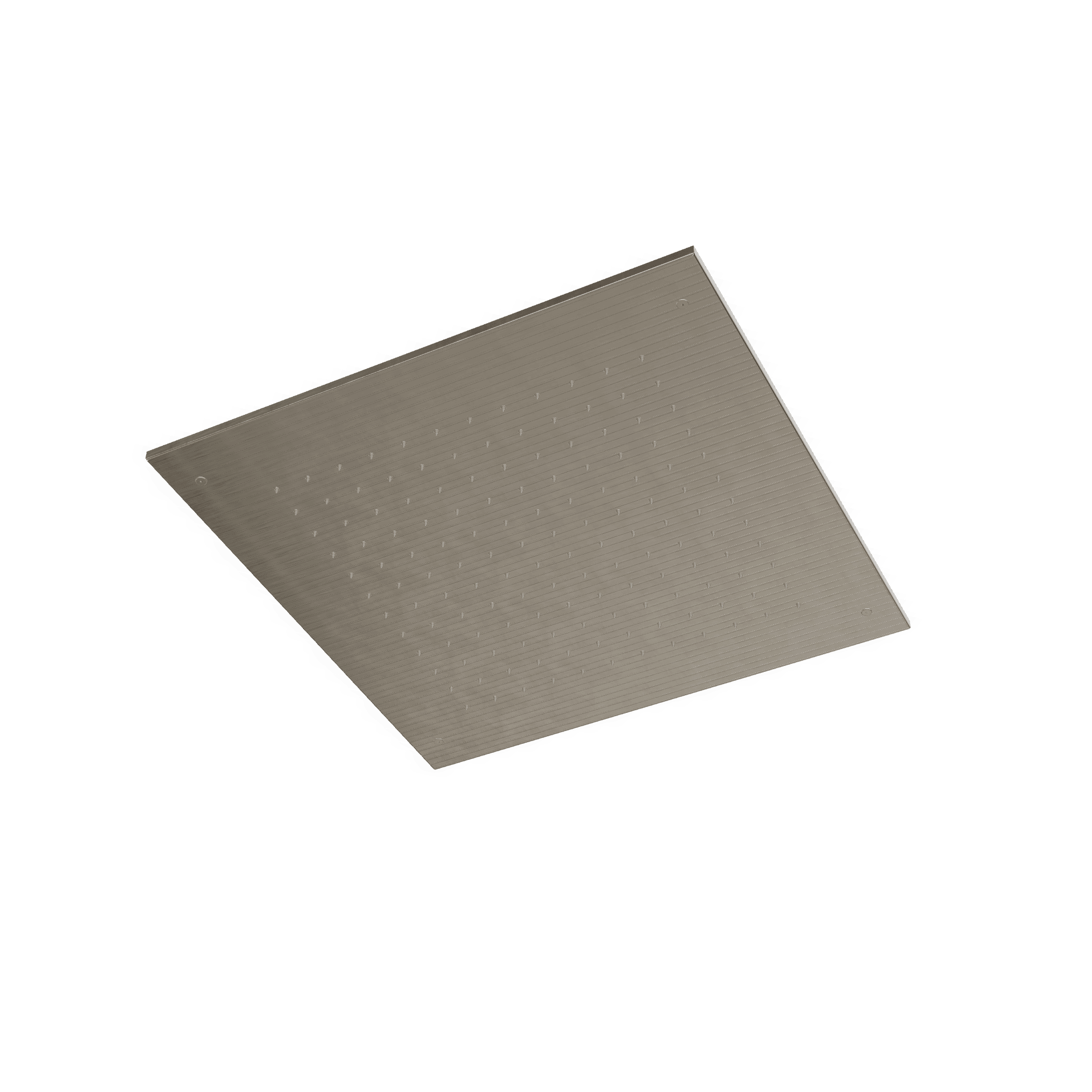 Верхний душ 500х500 мм встраиваемый