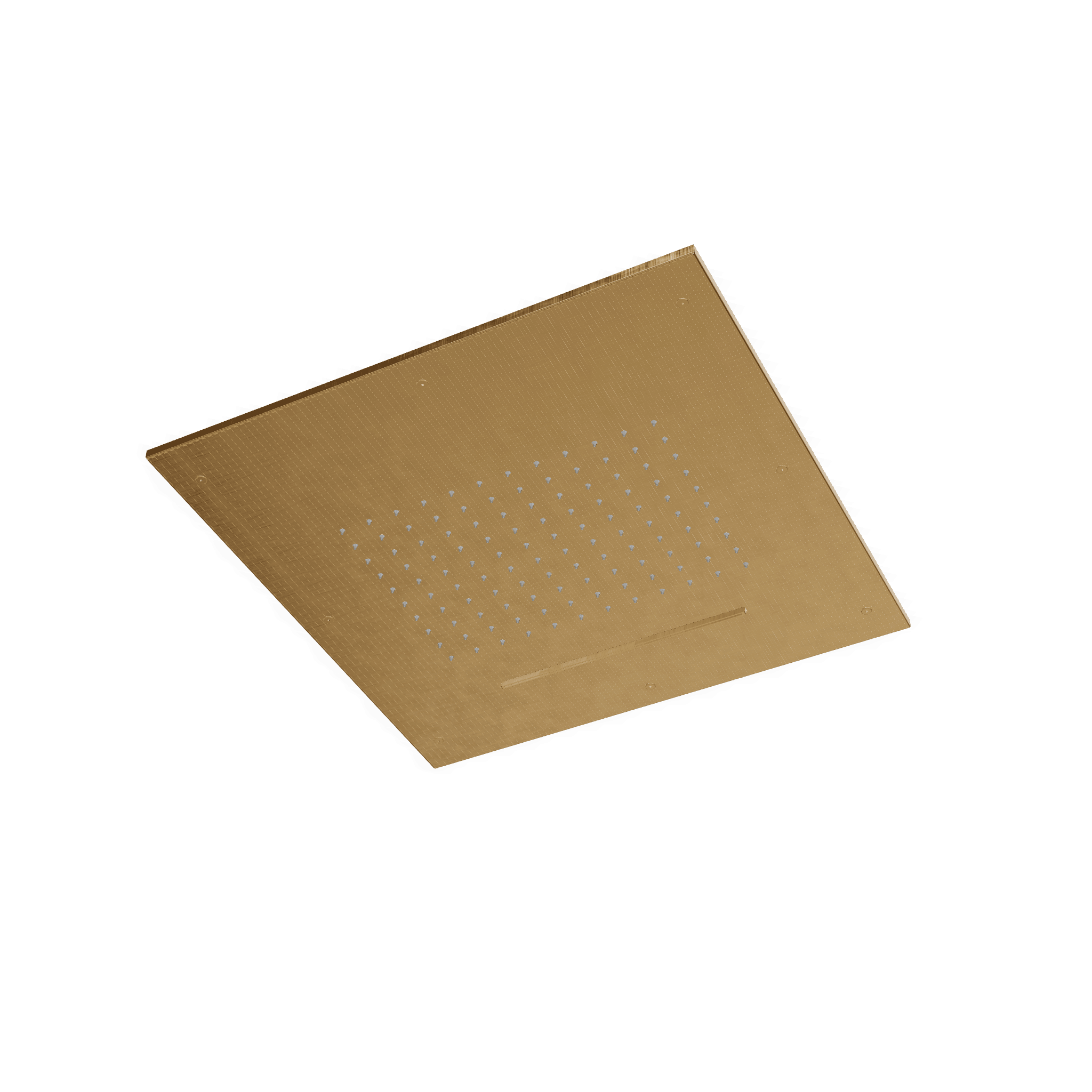 Верхний душ 500х500 мм встраиваемый с режимами 