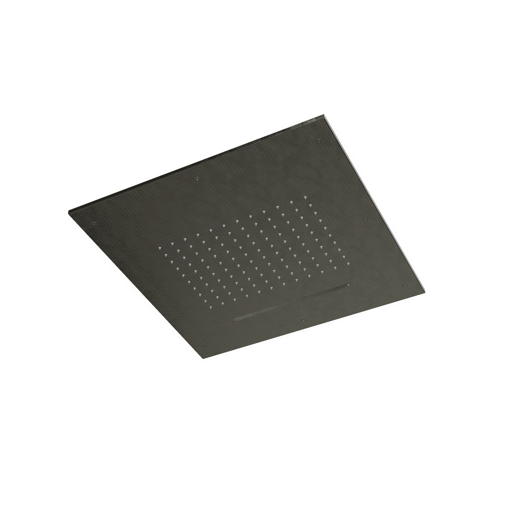 Верхний душ 500х500 мм встраиваемый с режимами 