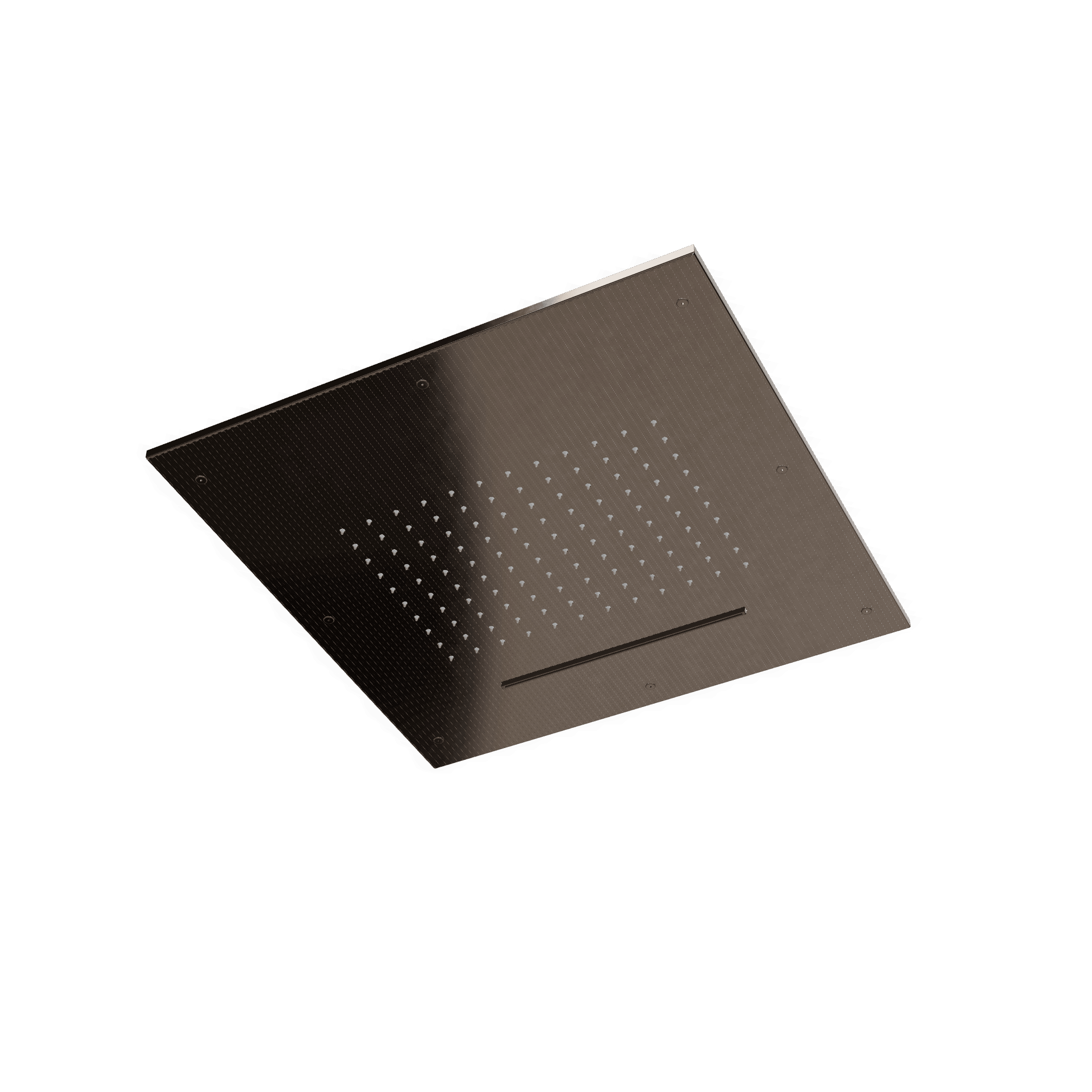 Верхний душ 500х500 мм встраиваемый с режимами 