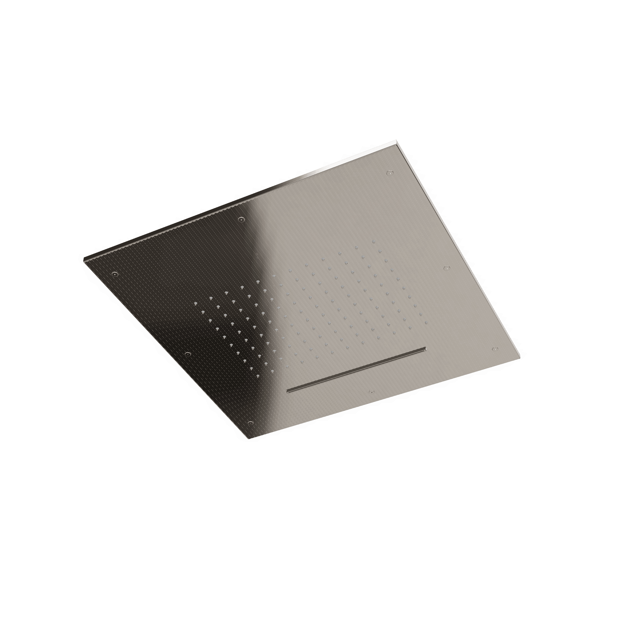 Верхний душ 500х500 мм встраиваемый с режимами 