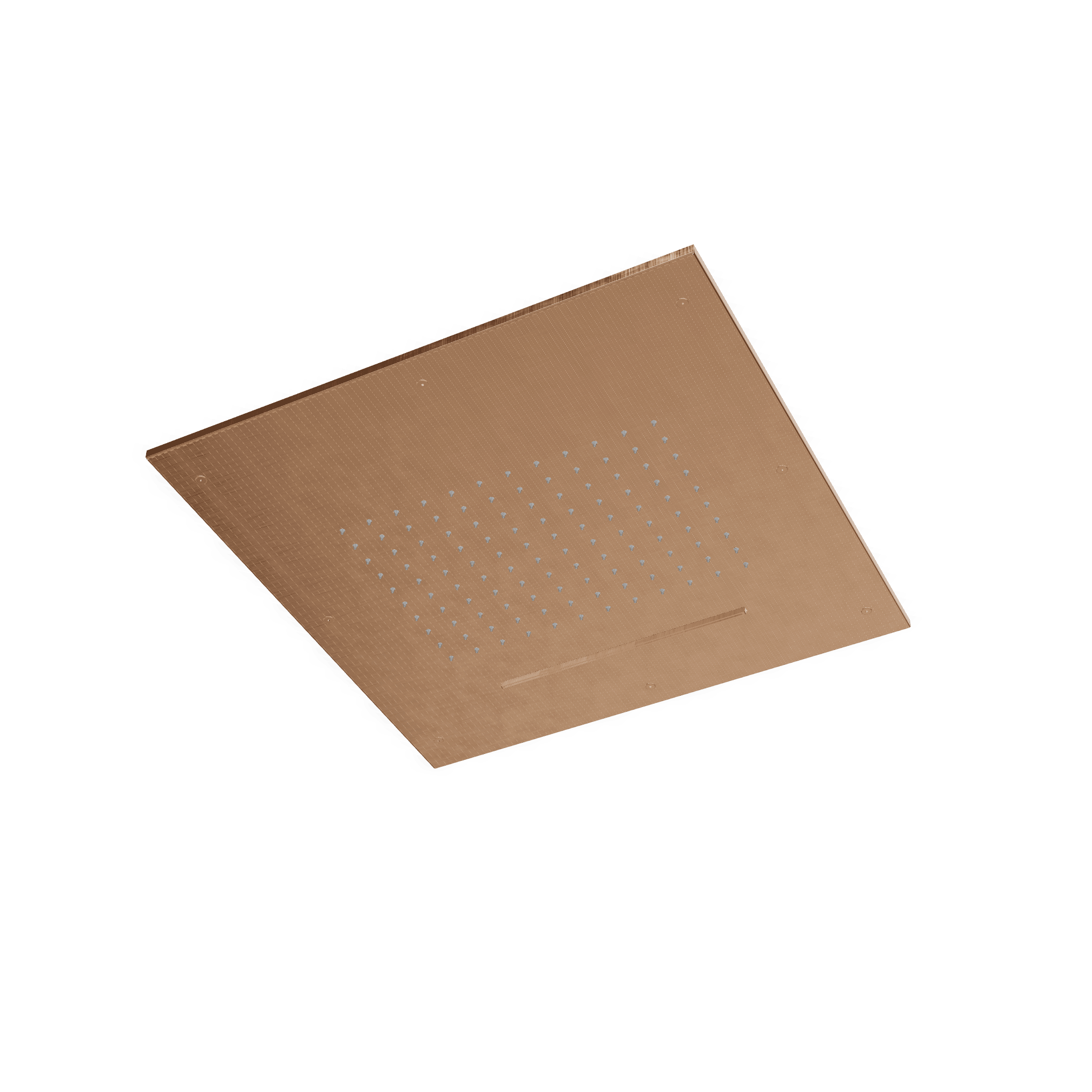 Верхний душ 500х500 мм встраиваемый с режимами 