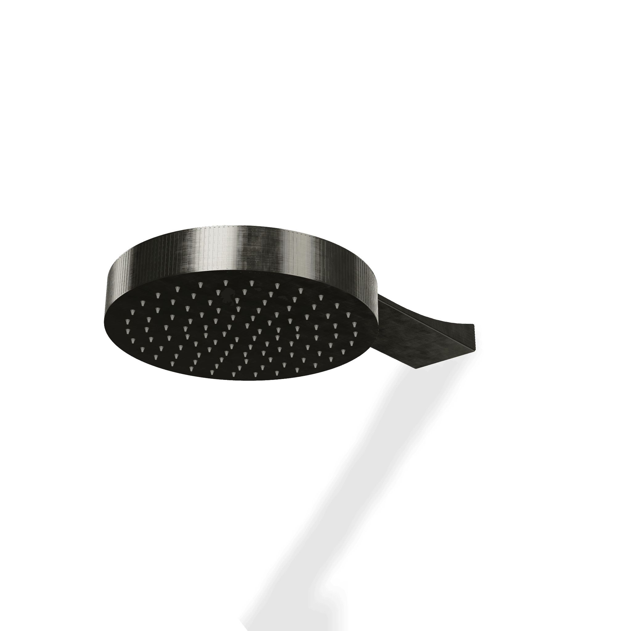 Верхний душ диаметр 300 мм с кронштейном 400 мм из стены