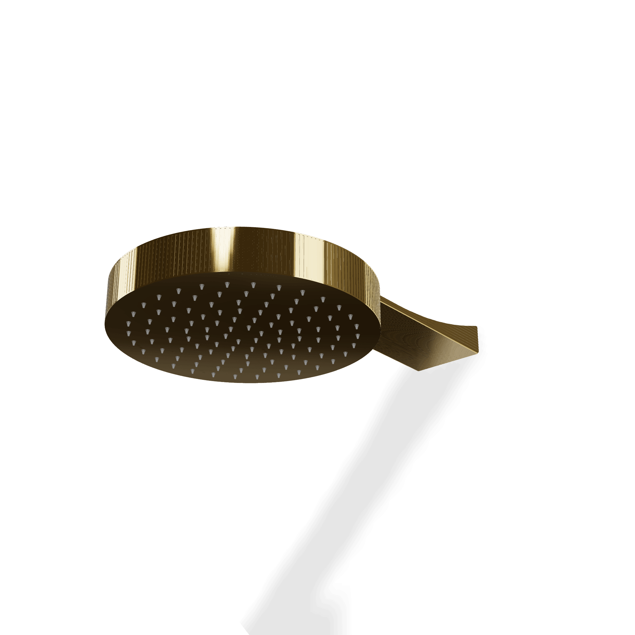 Верхний душ диаметр 300 мм с кронштейном 400 мм из стены