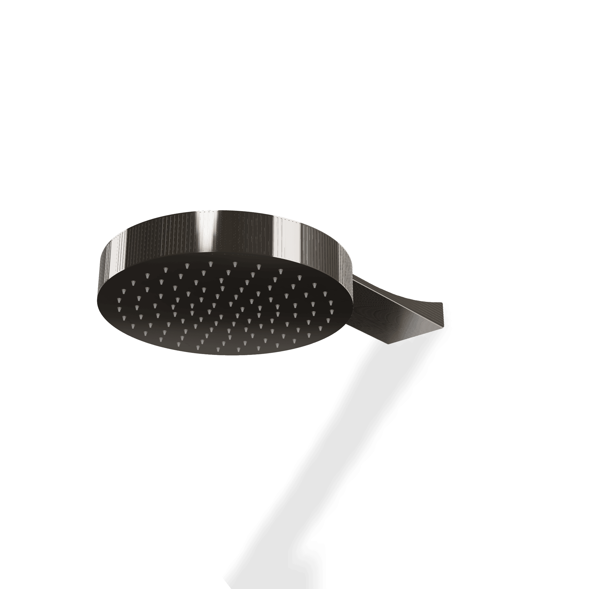 Верхний душ диаметр 300 мм с кронштейном 400 мм из стены