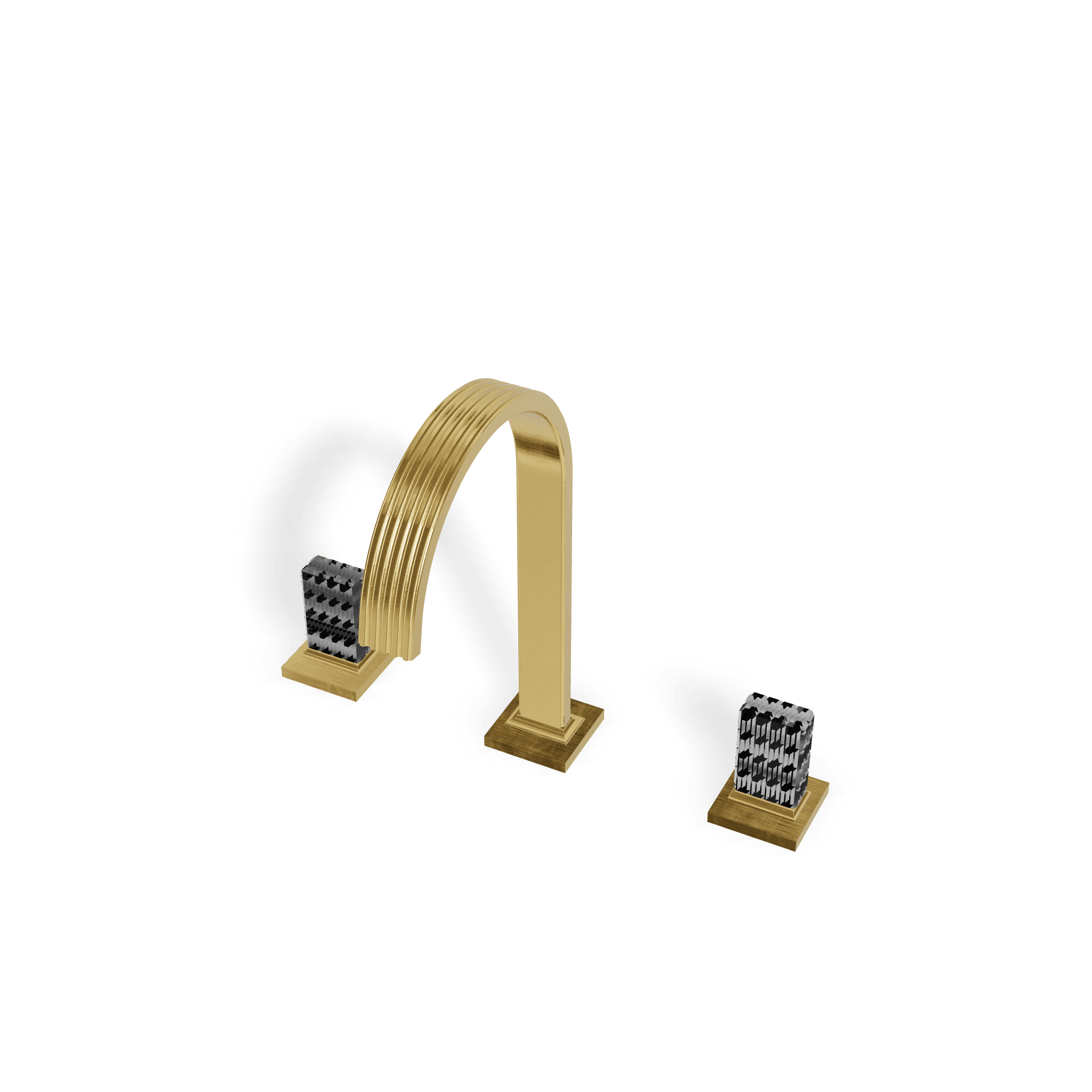 Смеситель для раковины на 3 отверстия 195 Кеа