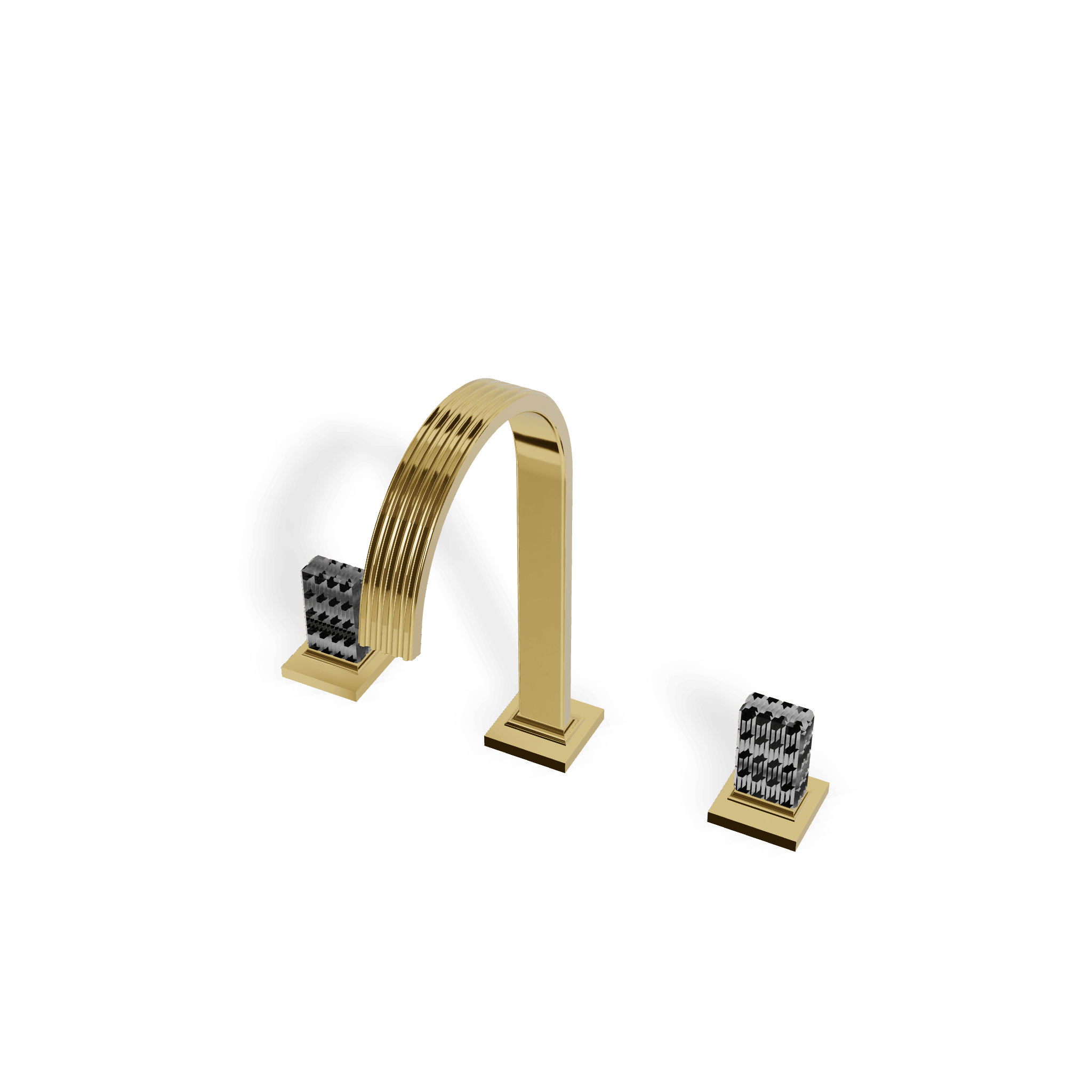 Смеситель для раковины на 3 отверстия 195 Кеа