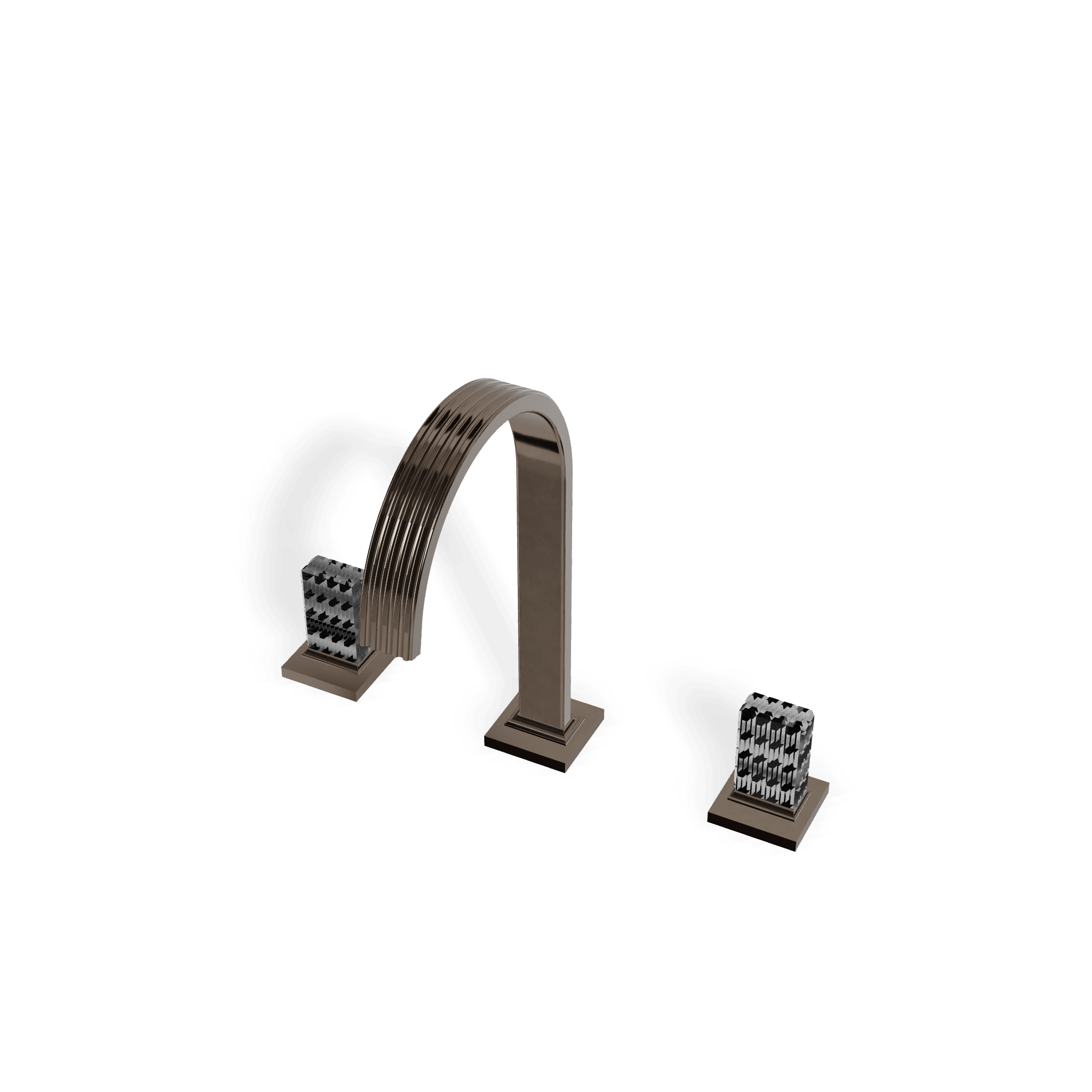 Смеситель для раковины на 3 отверстия 195 Кеа