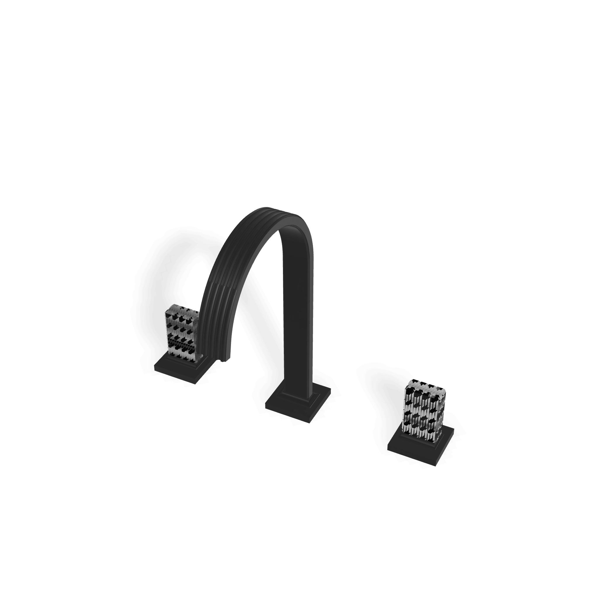 Смеситель для раковины на 3 отверстия 195 Кеа