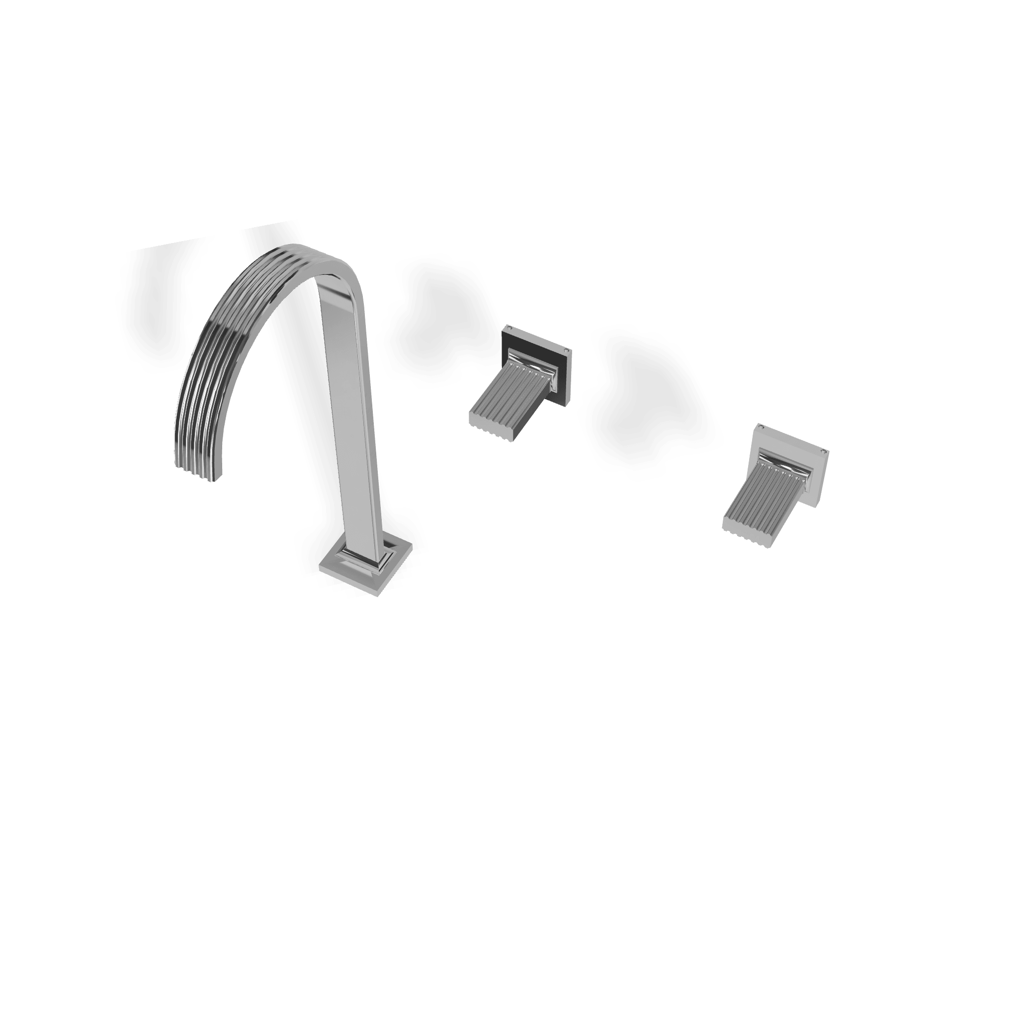 Смеситель для раковины на 3 отверстия 290 мм Kea