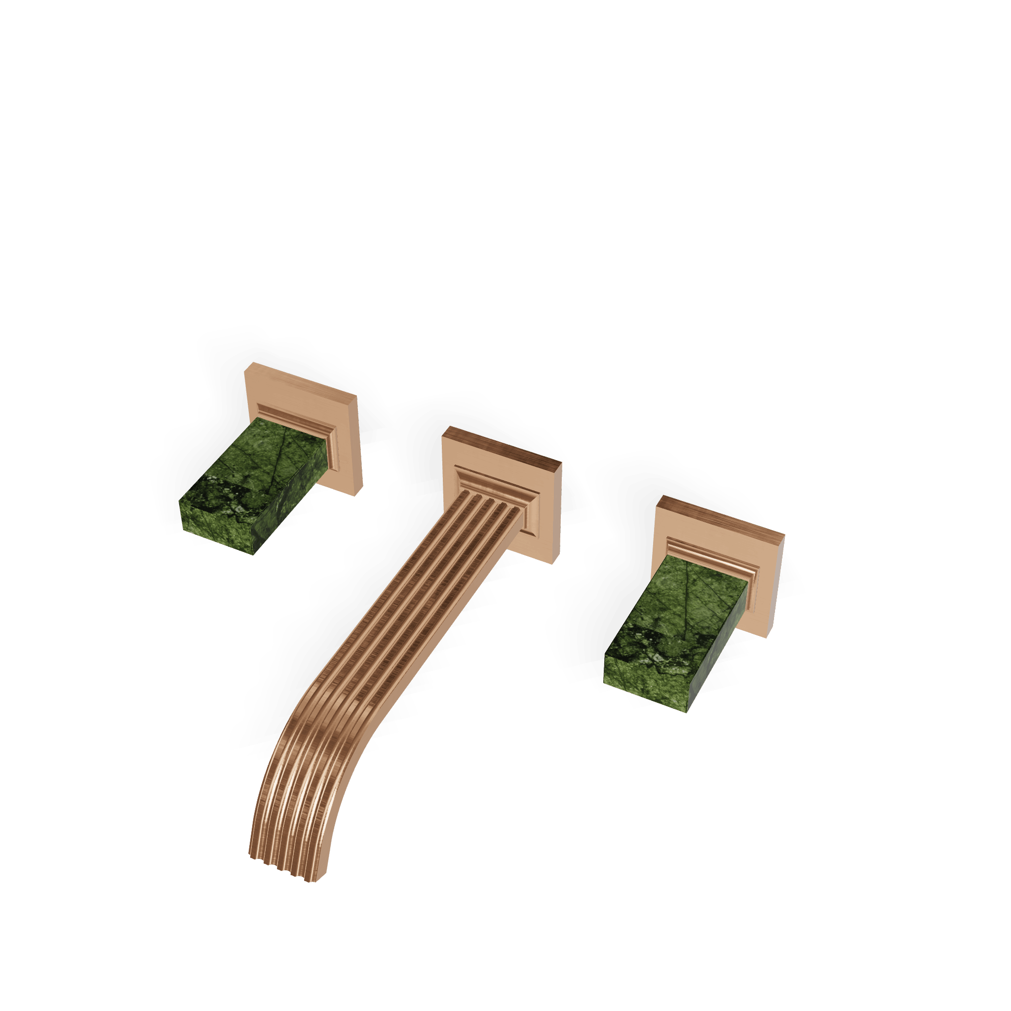 Встраиваемый смеситель для раковины на 3 отверстия 200 Kea