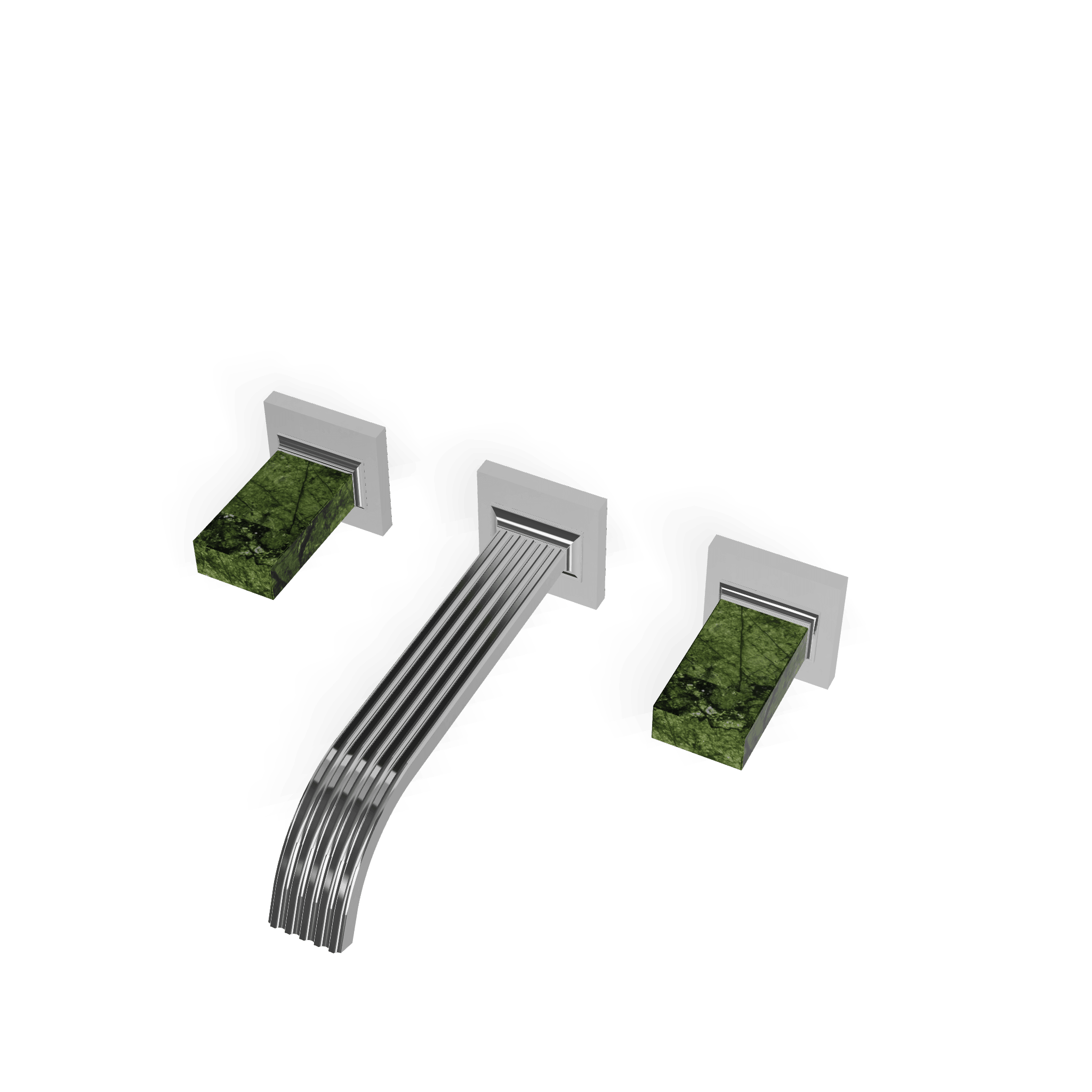 Встраиваемый смеситель для раковины на 3 отверстия 200 Kea