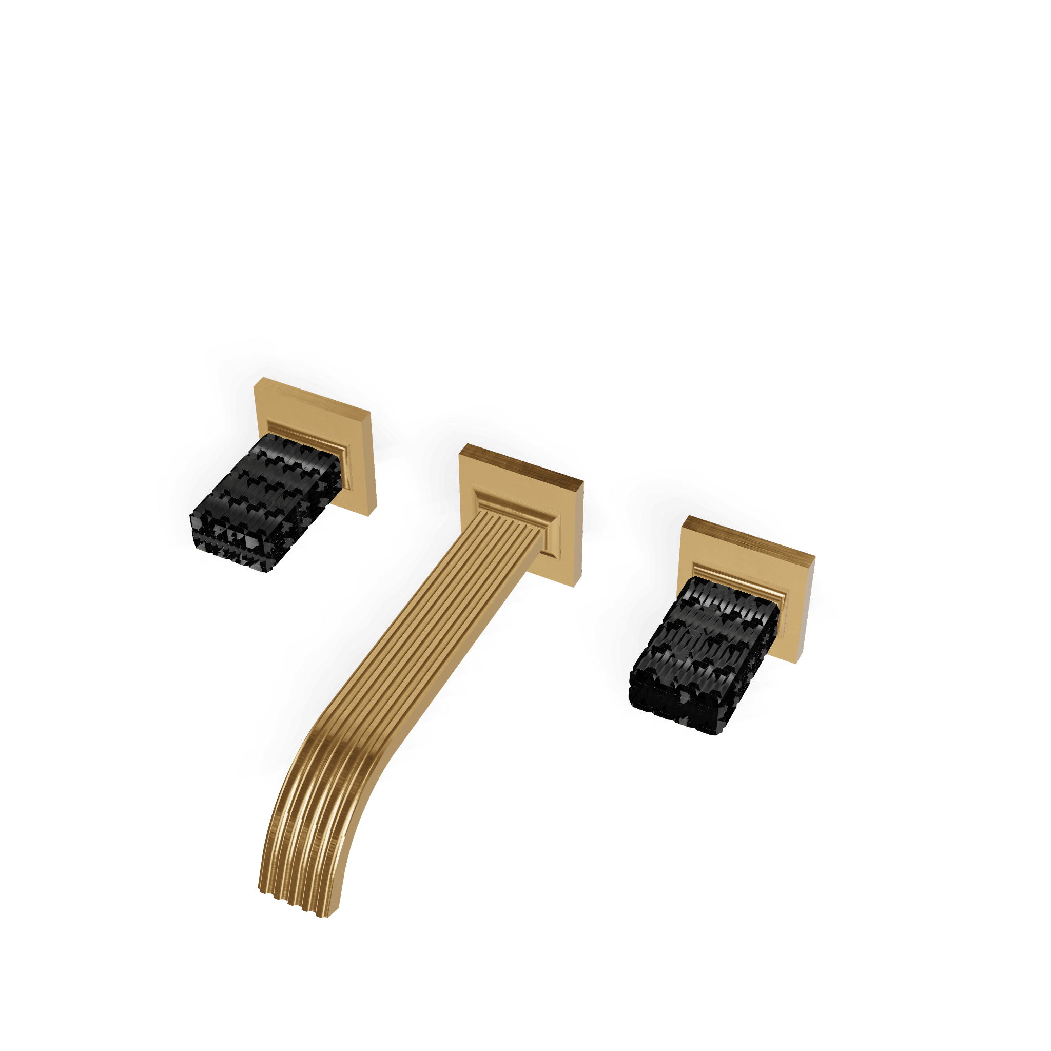 Встраиваемый смеситель для раковины на 3 отверстия 200 Kea