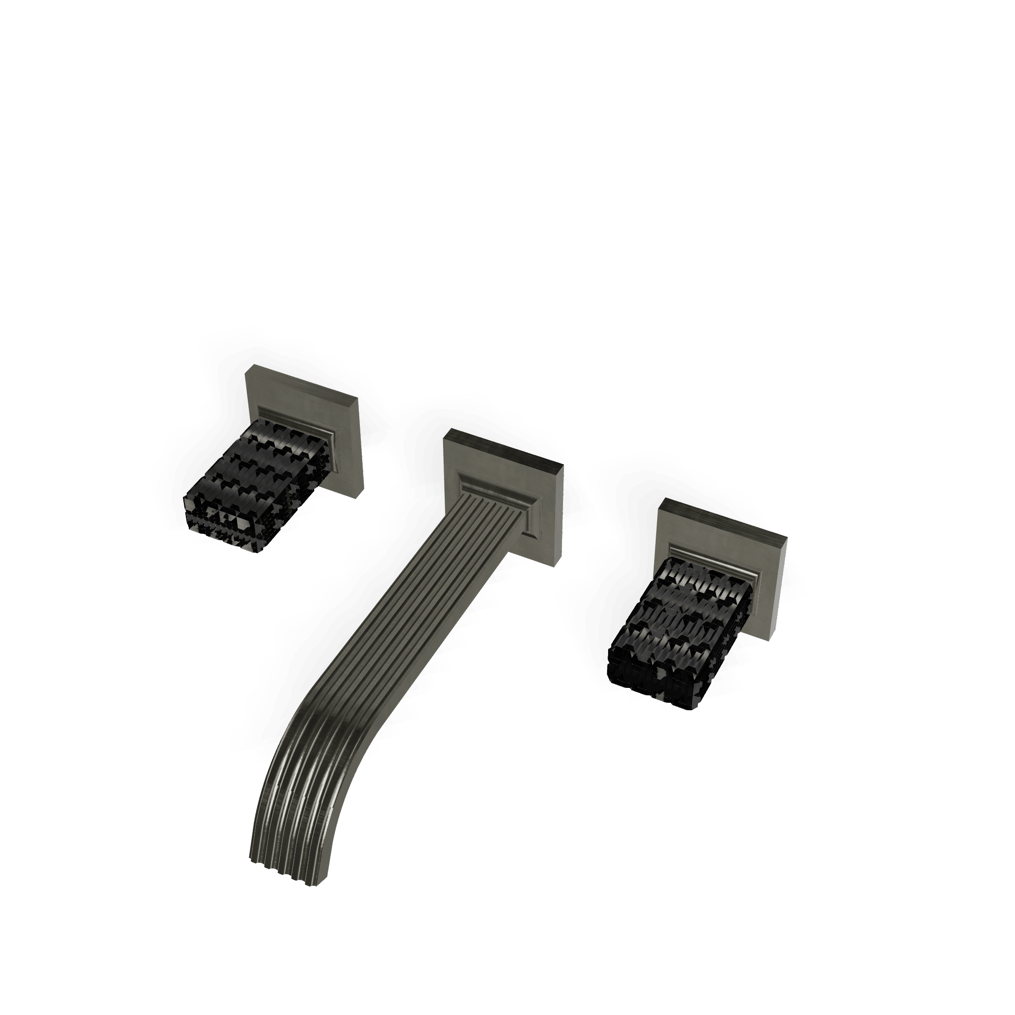 Встраиваемый смеситель для раковины на 3 отверстия 200 Kea